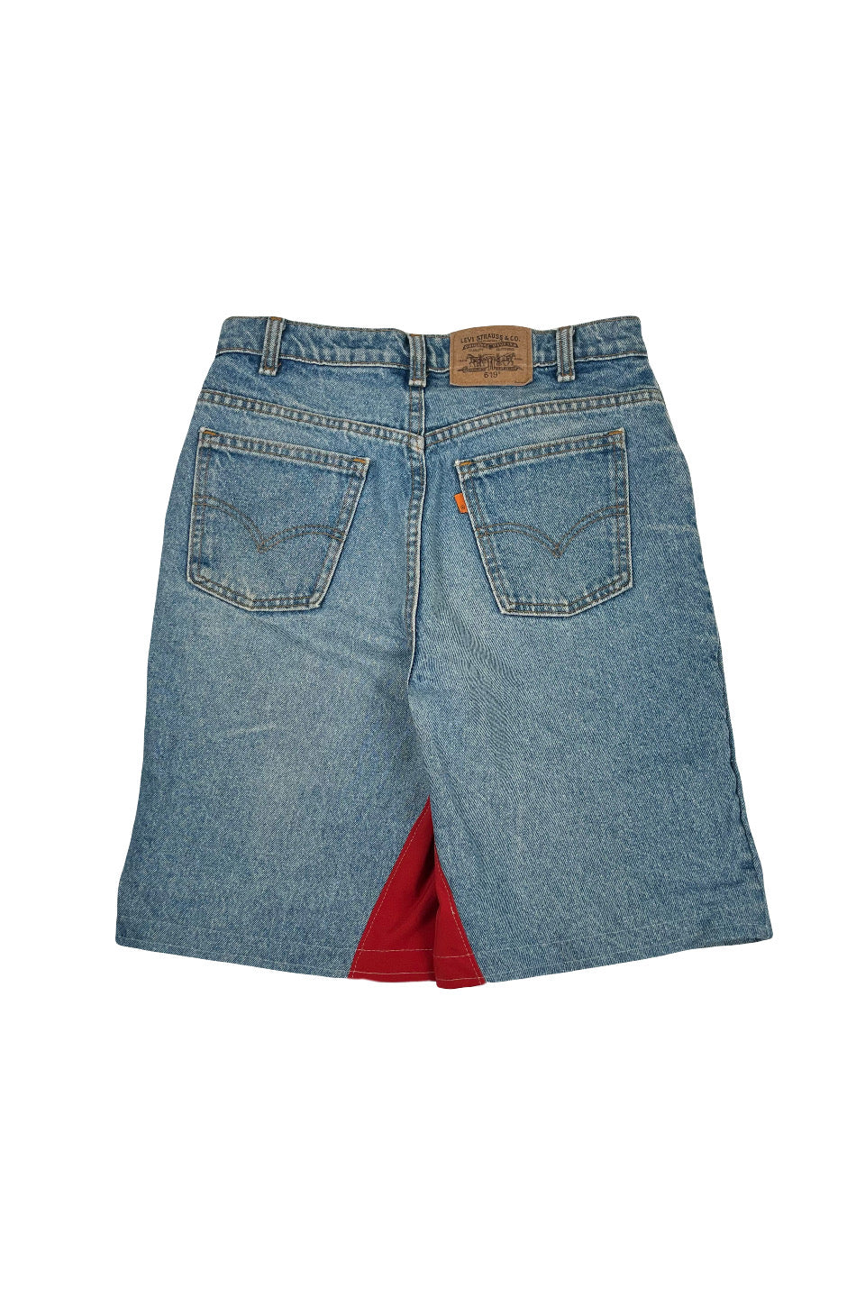 Rework Vintage Levi's x Nike USA Baggy Denim Shorts