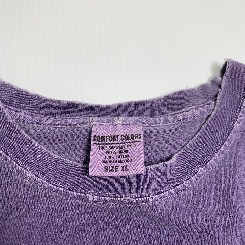 Vintage Distressed Wolf Graphic Tee XL