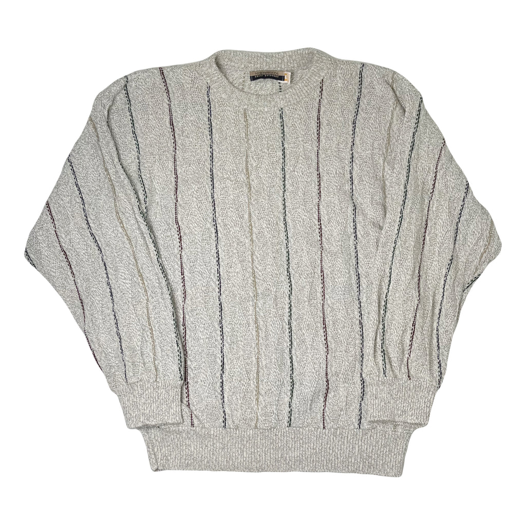 Vintage Northwoods Pattern Knit Sweater M