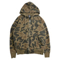 Stussy Camo Pattern Zip Hoodie S