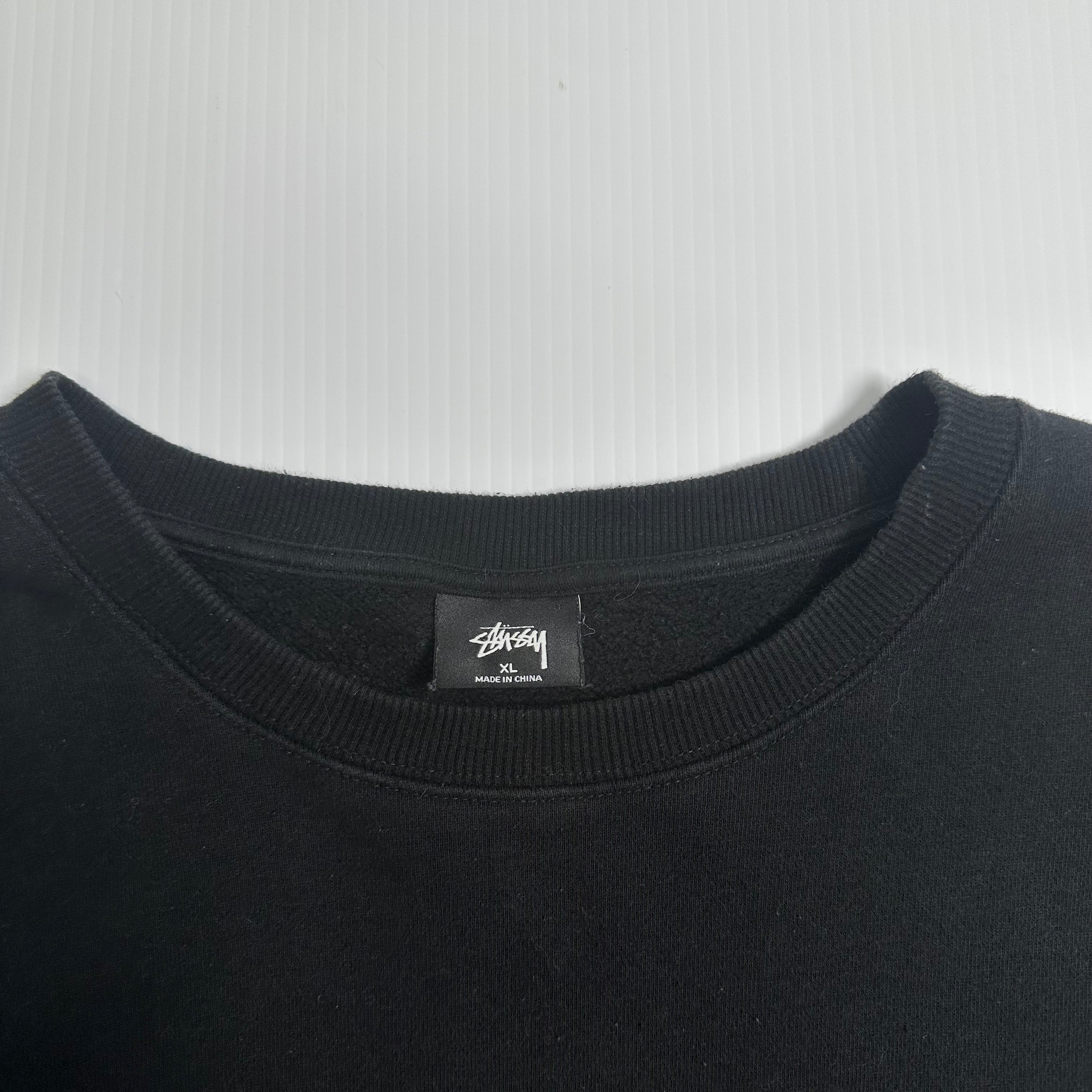 Stüssy Back Logo Crewneck XL
