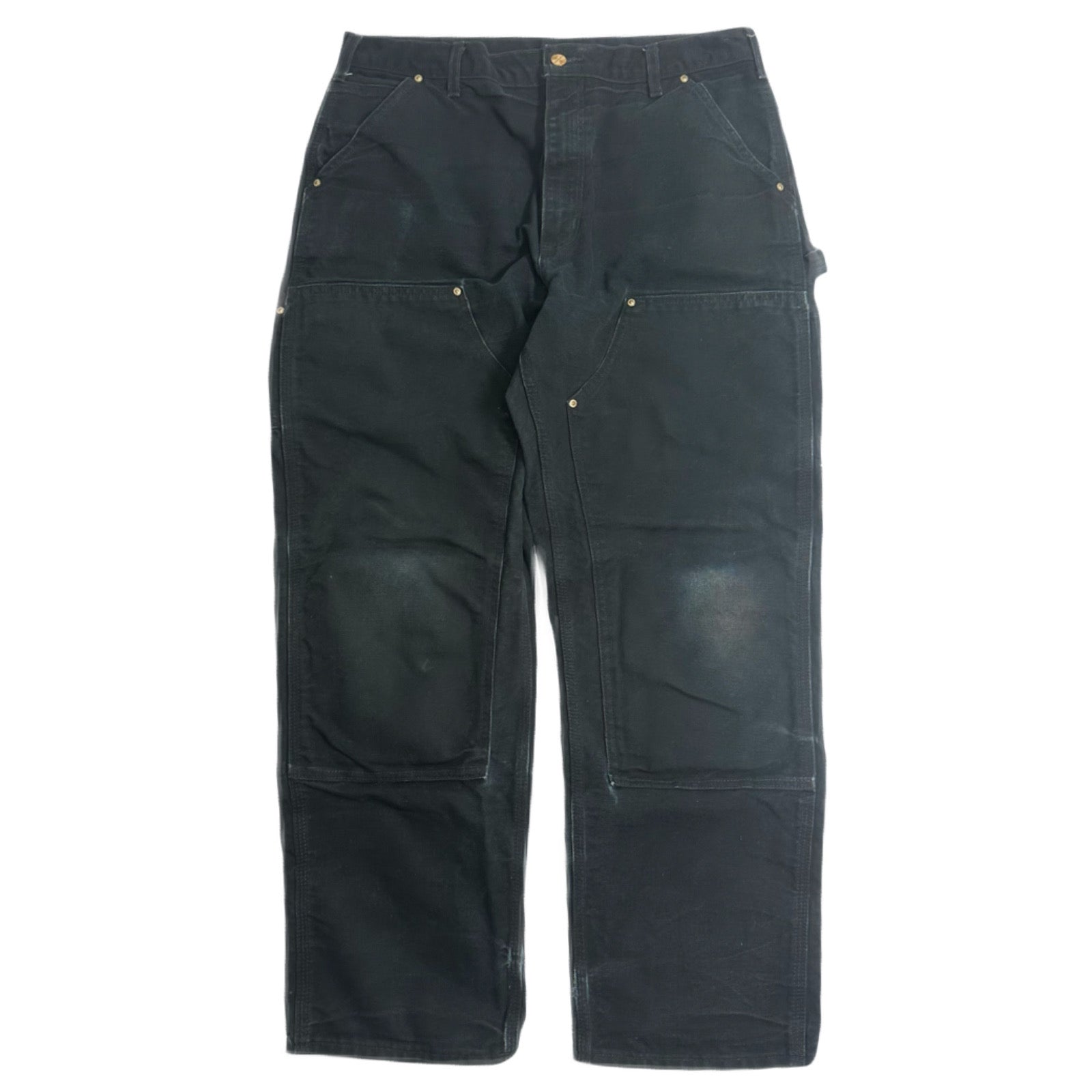 Vintage Carhartt Faded Double Knee Denim 35x30