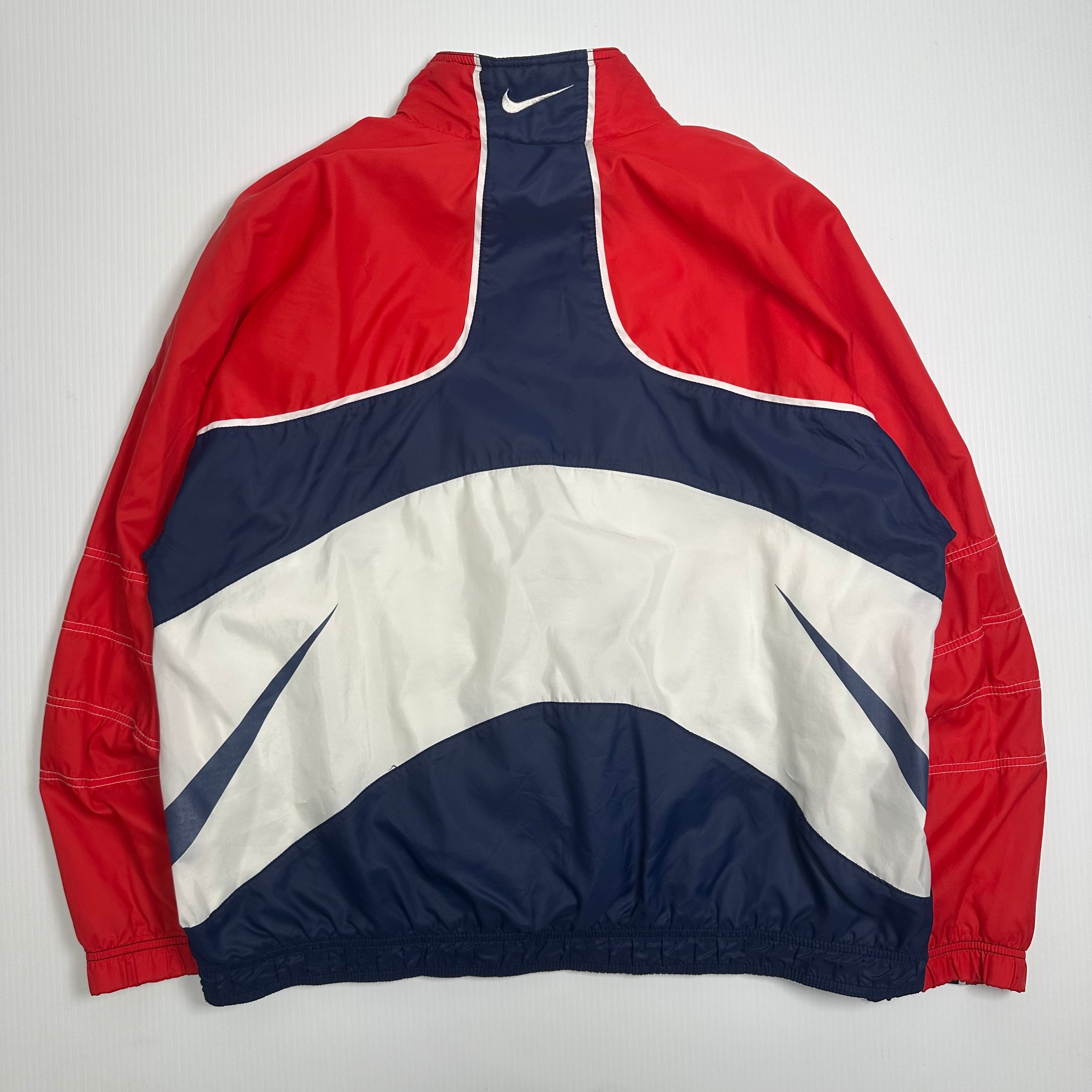 90s Nike Swoosh Full Zip Light Jacket L
