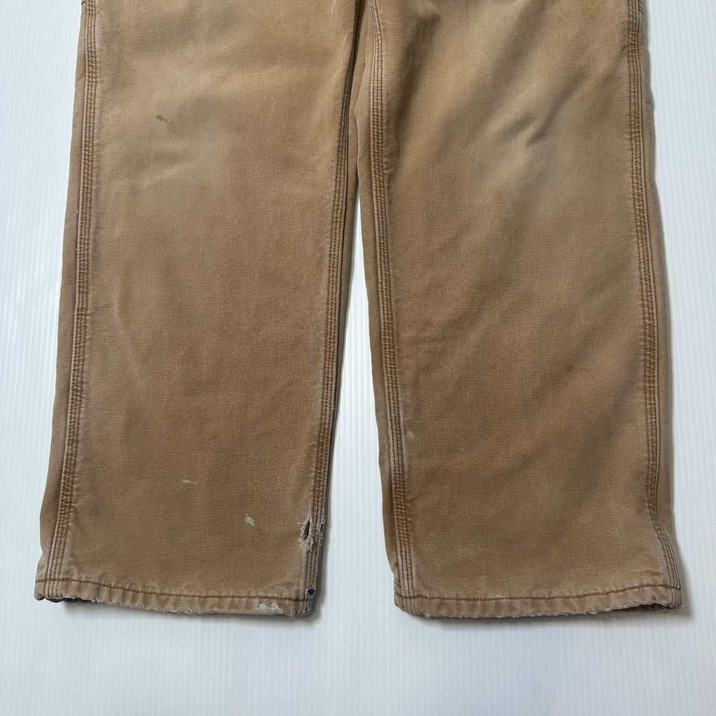 Vintage Carhartt Blanket Lined Carpenter Denim 34