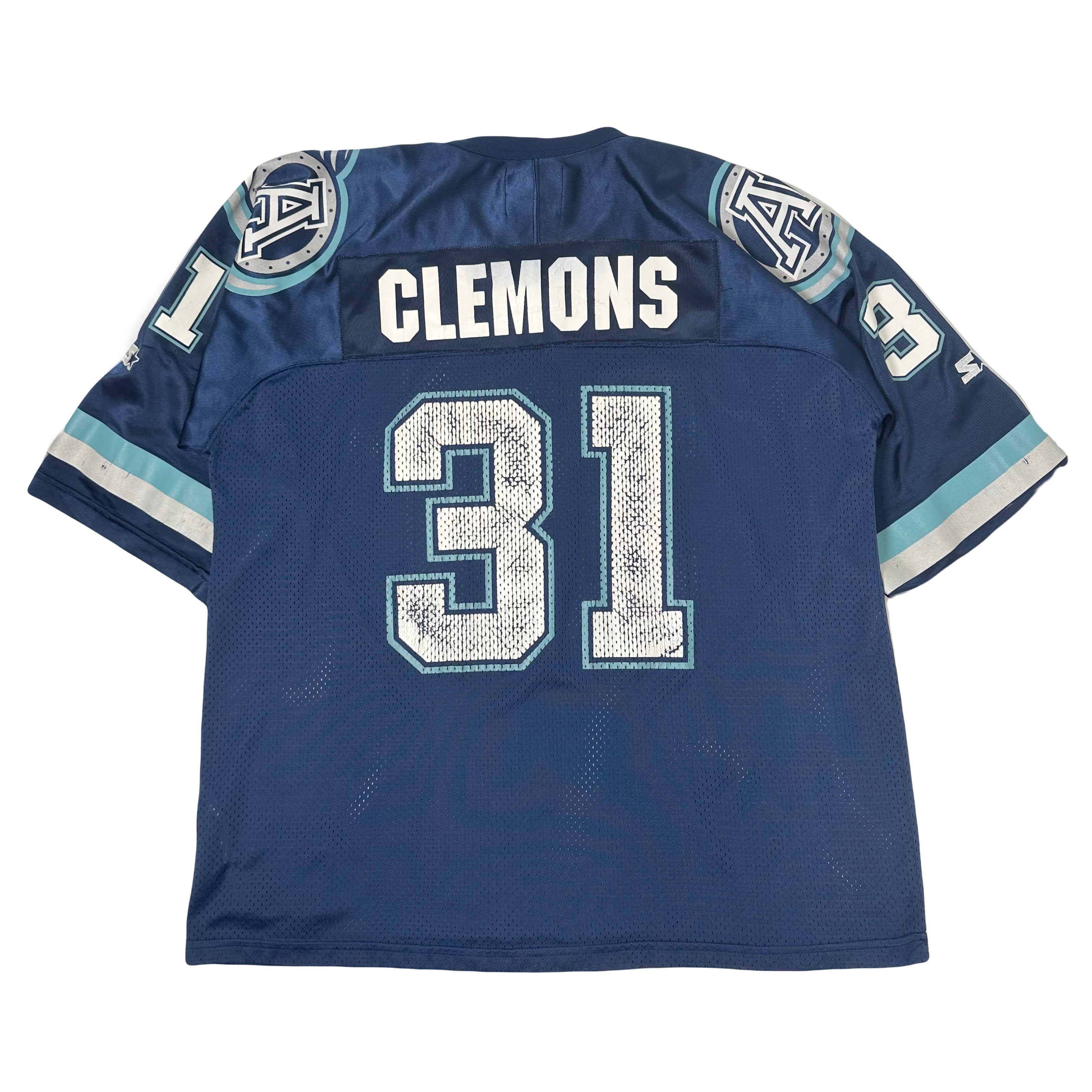 Vintage Starter Toronto Argonauts Clemons #31 CFL Jersey XL
