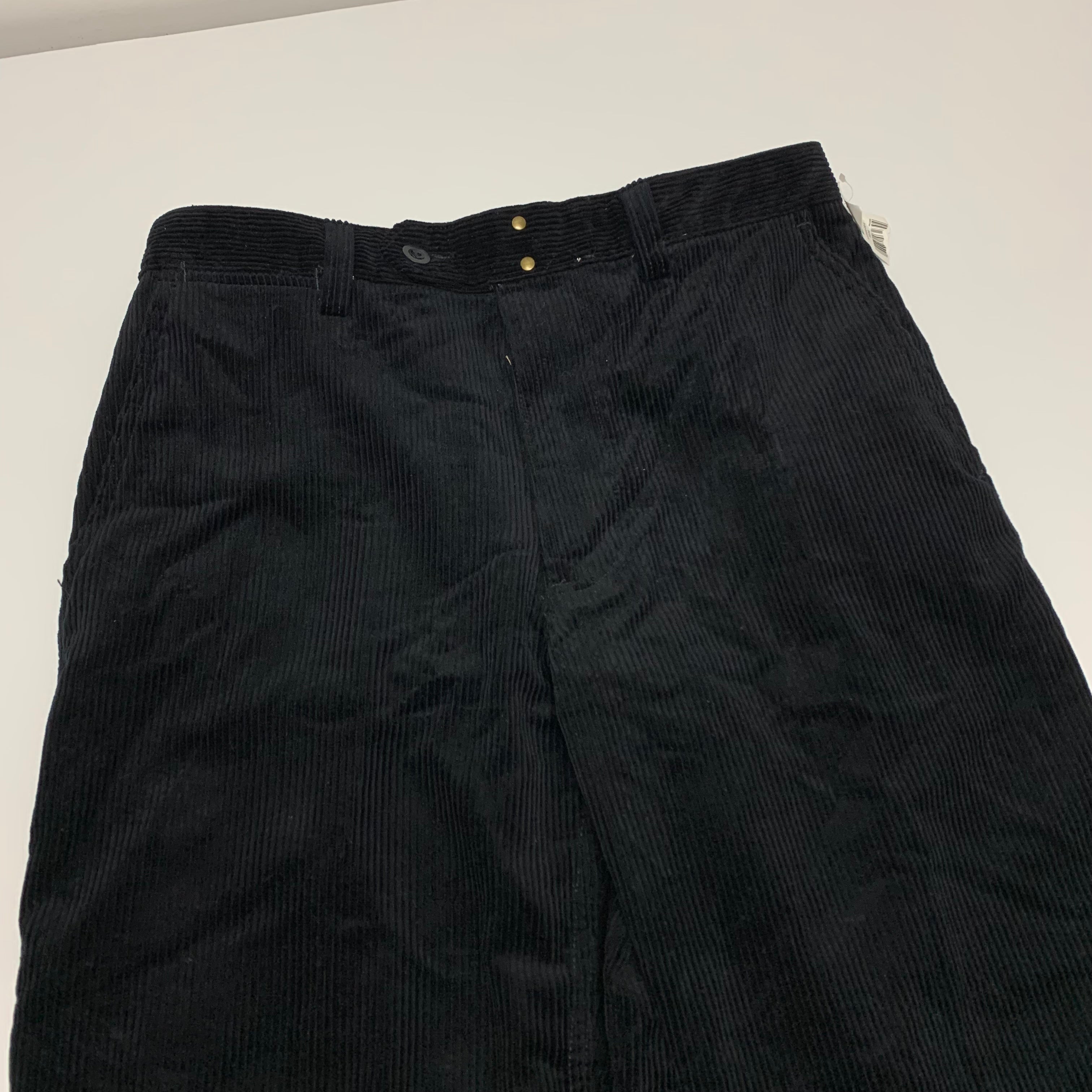 NWT Y2K Black Corduroy GAP Pants 32