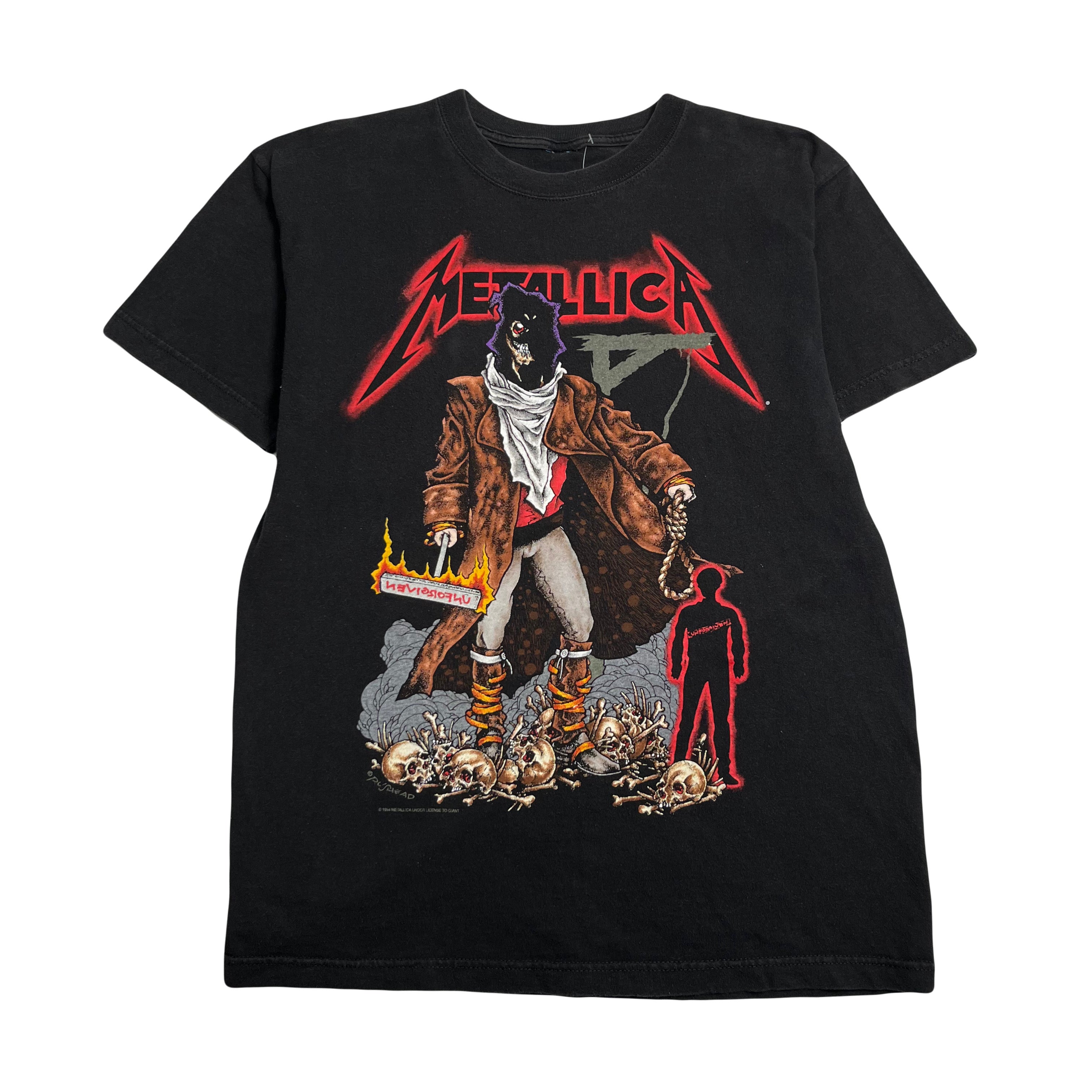 Metallica Unforgiven Pushead Band Tee L