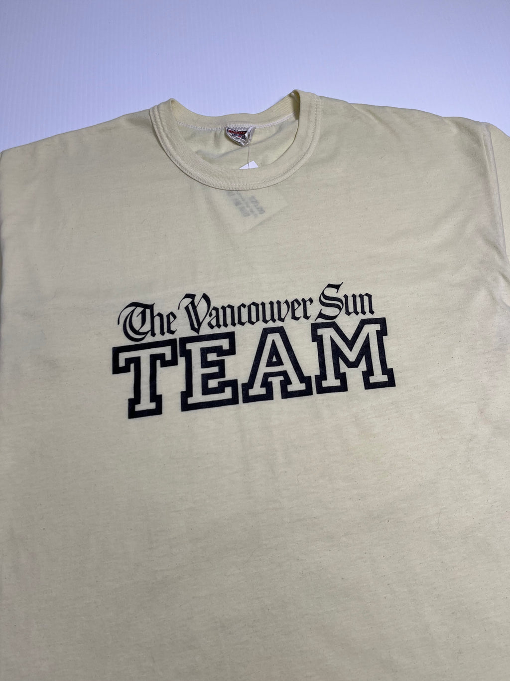 Vintage Vancouver Sun Team Tee XL