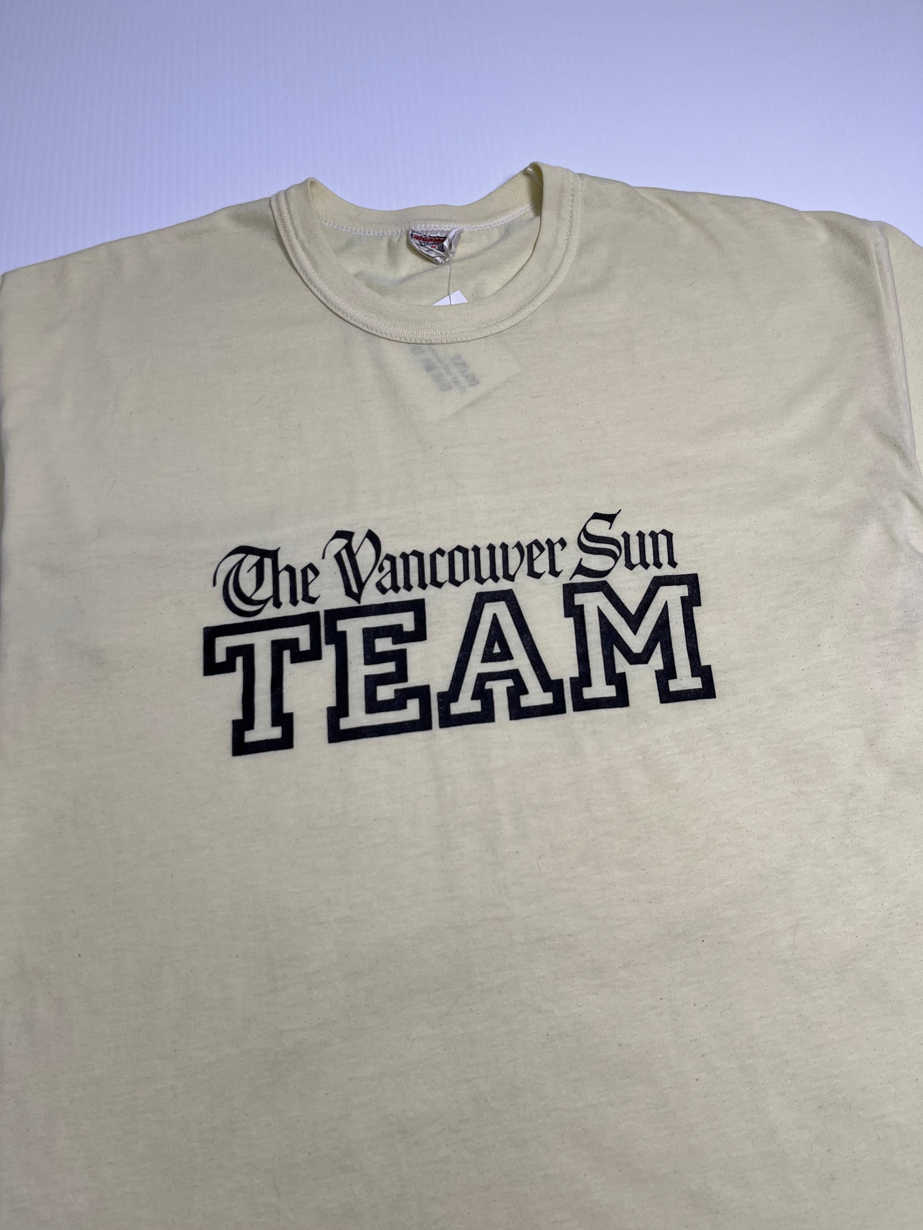 Vintage Vancouver Sun Team Tee XL