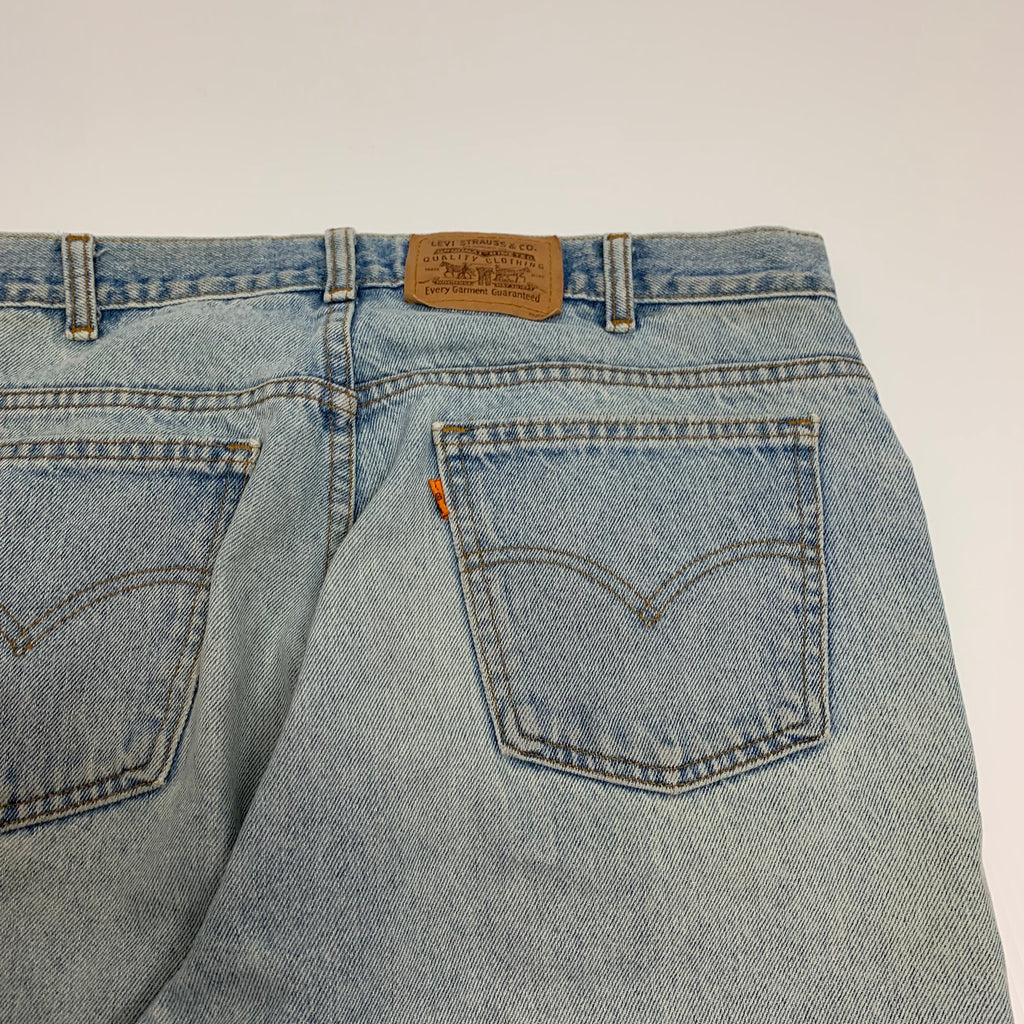 Vintage Light Wash Levi’s Orange Tab 34x34