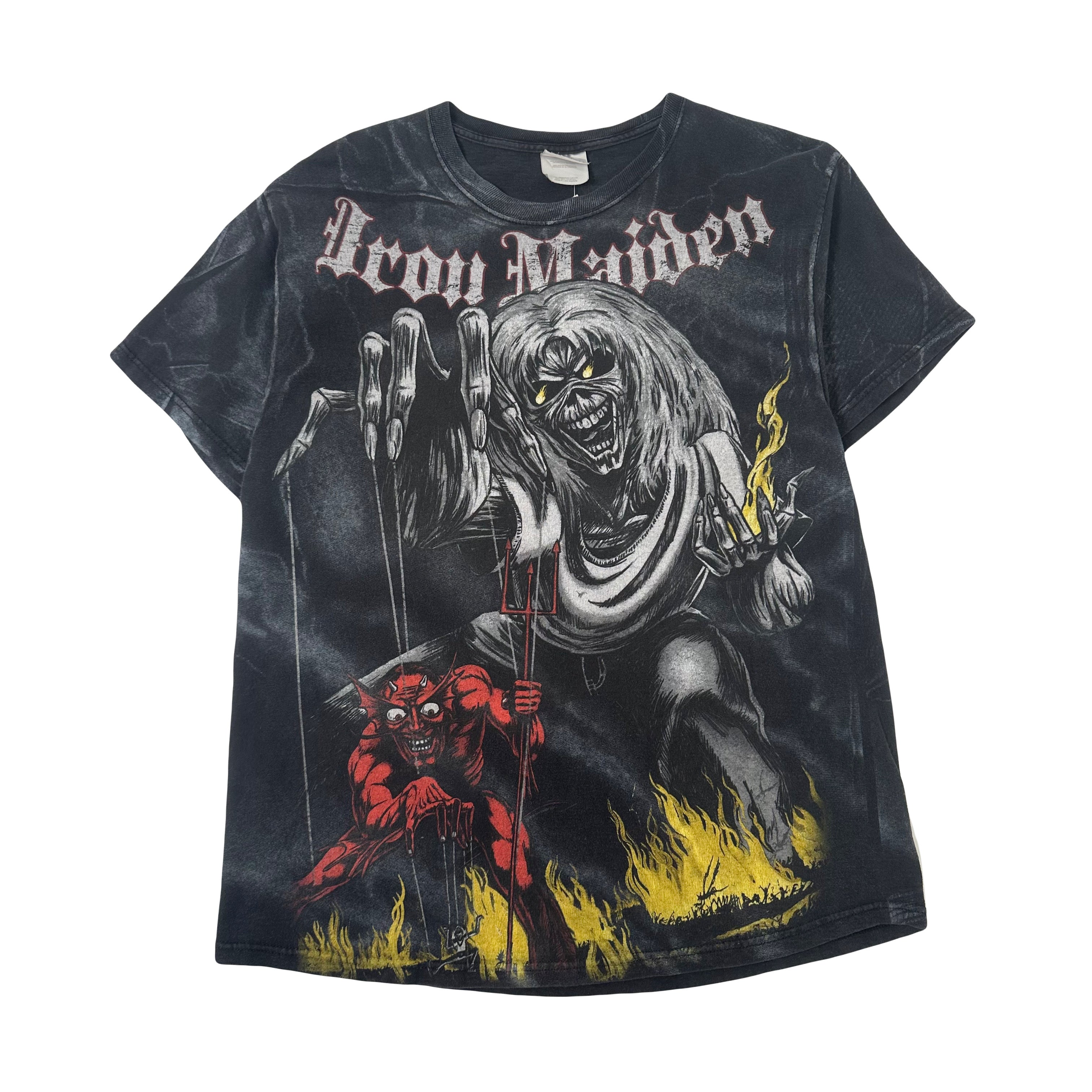 Iron Maiden The Number Of The Beast AOP Band Tee L