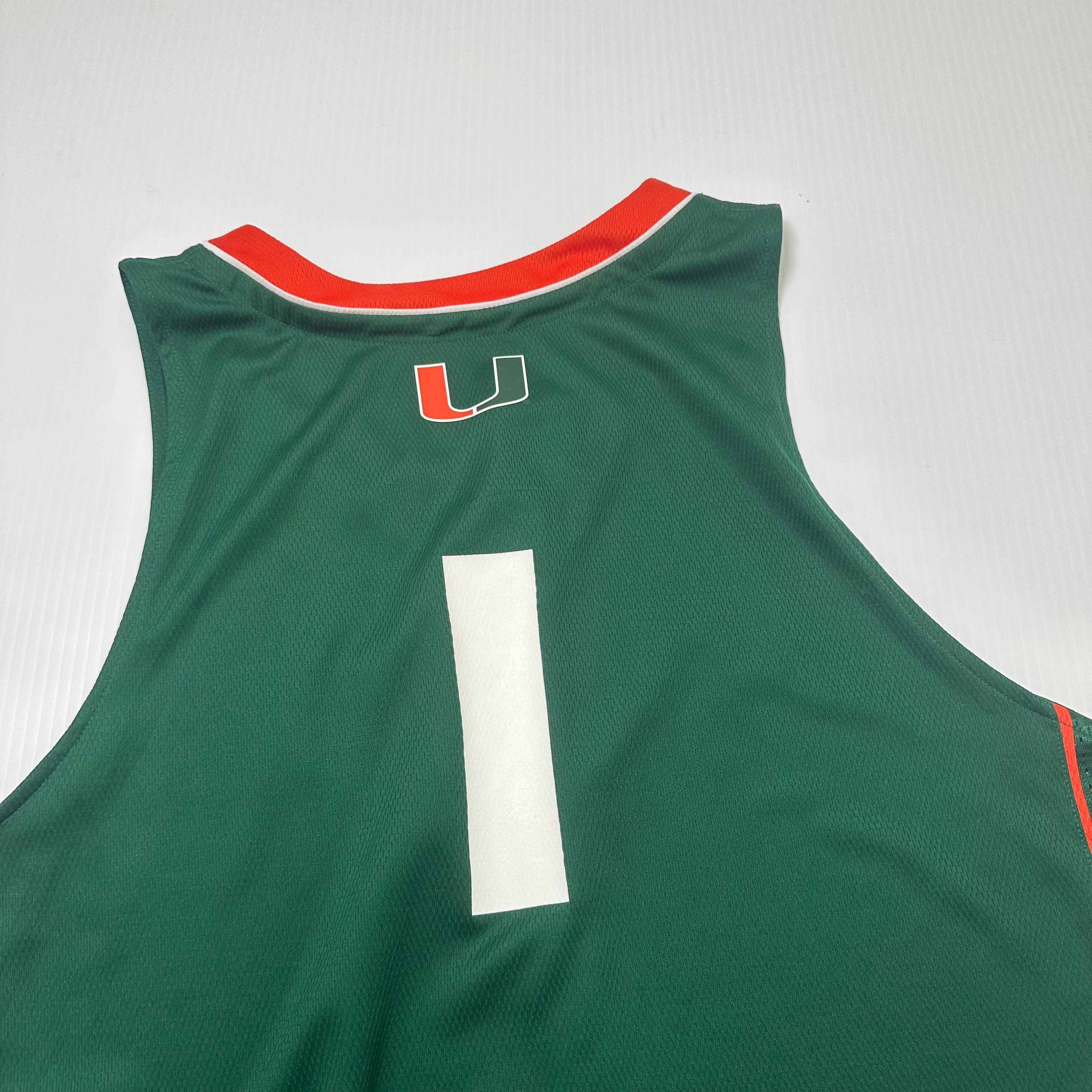 Adidas Miami University Basketball Jersey L