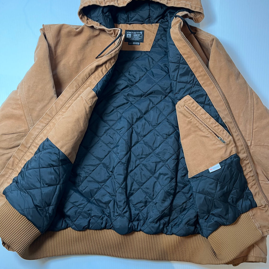 Carhartt Loose Fit Hooded Zip Jacket XL