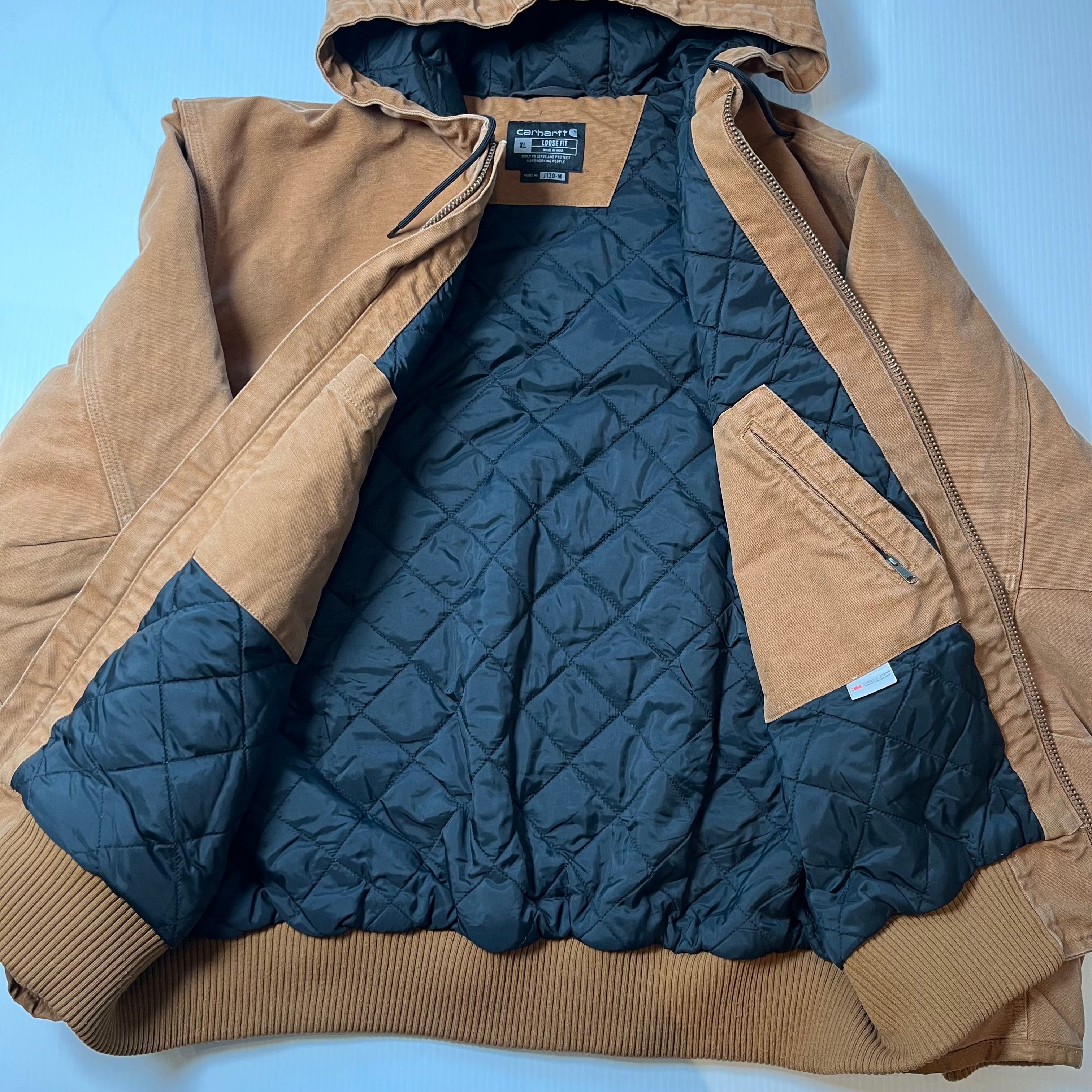 Carhartt Loose Fit Hooded Zip Jacket XL