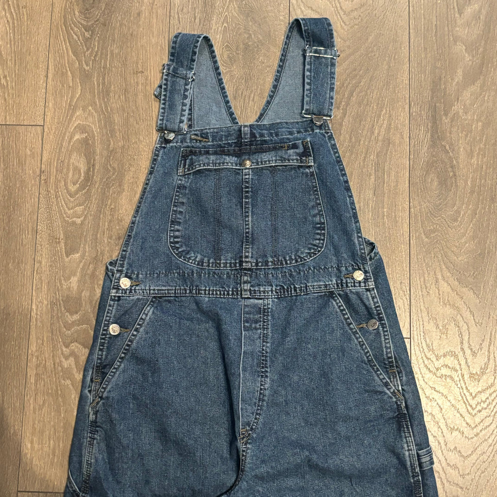 Vintage Lee Dark Wash Denim Overalls 33