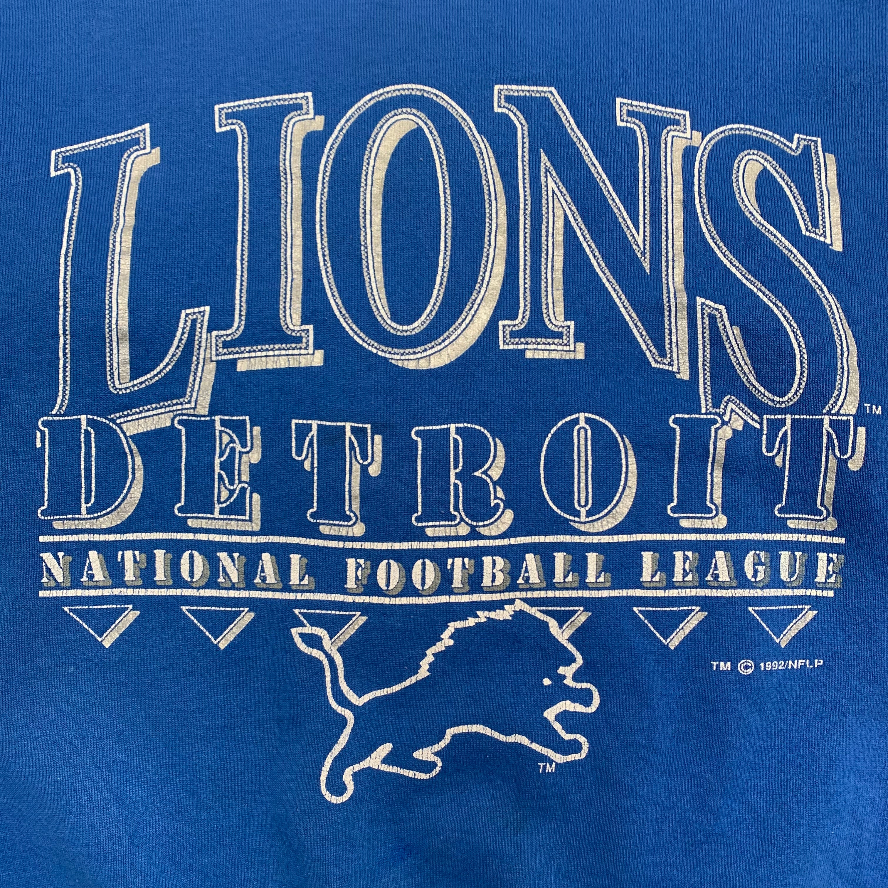 1992 Detroit Lions Crewneck L
