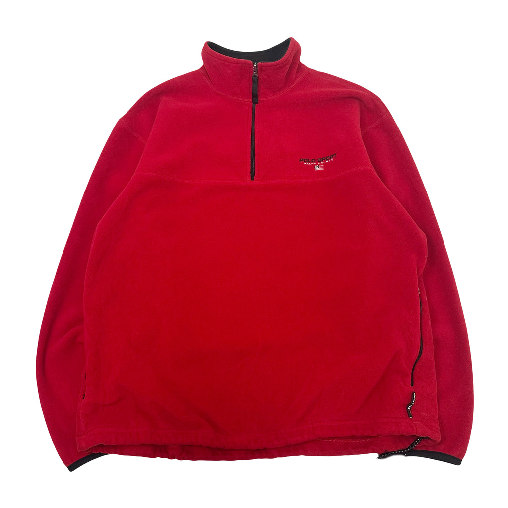 Vintage Polo Sport Ralph Lauren 1/4 Zip Fleece XL