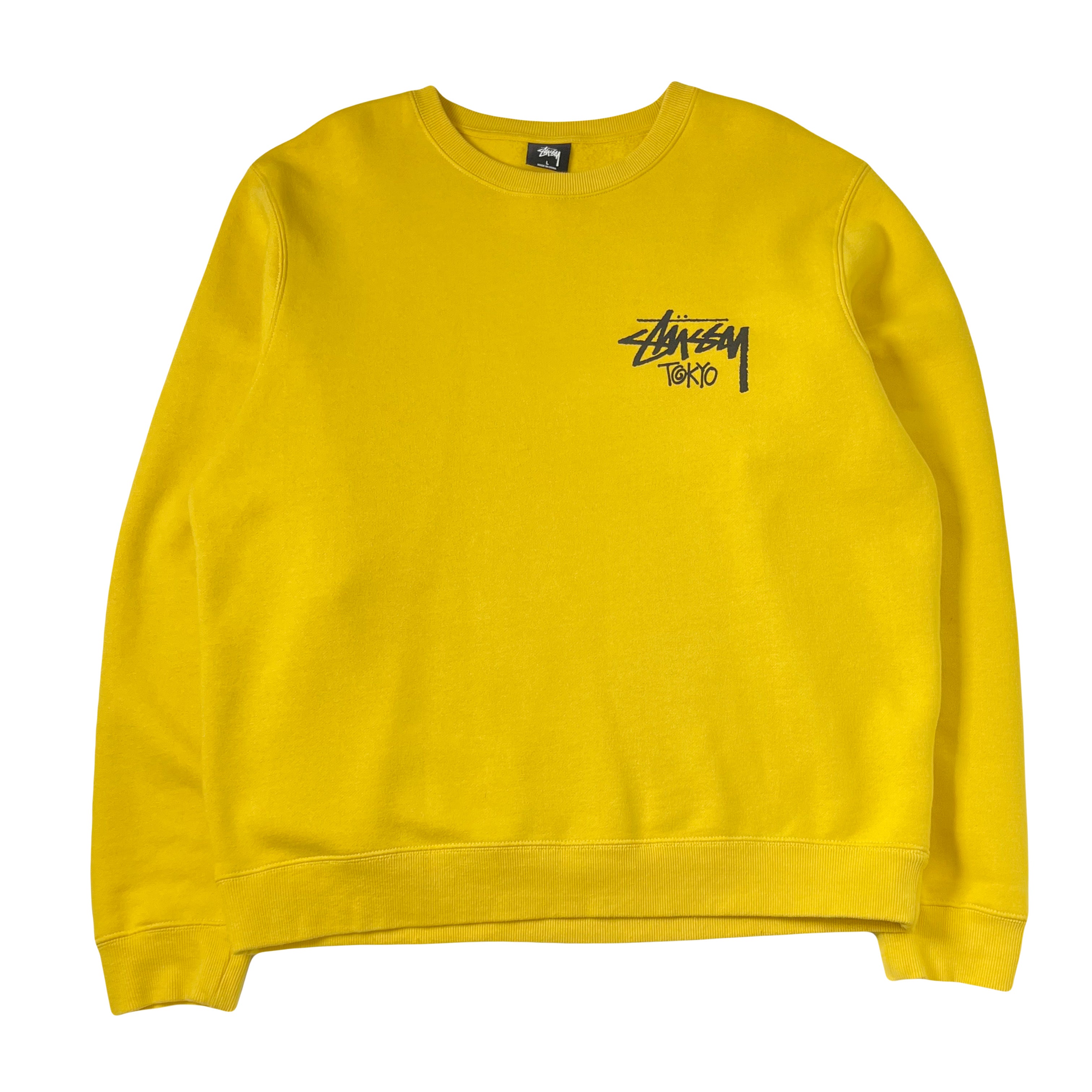 Stussy Tokyo Small Logo Crewneck L