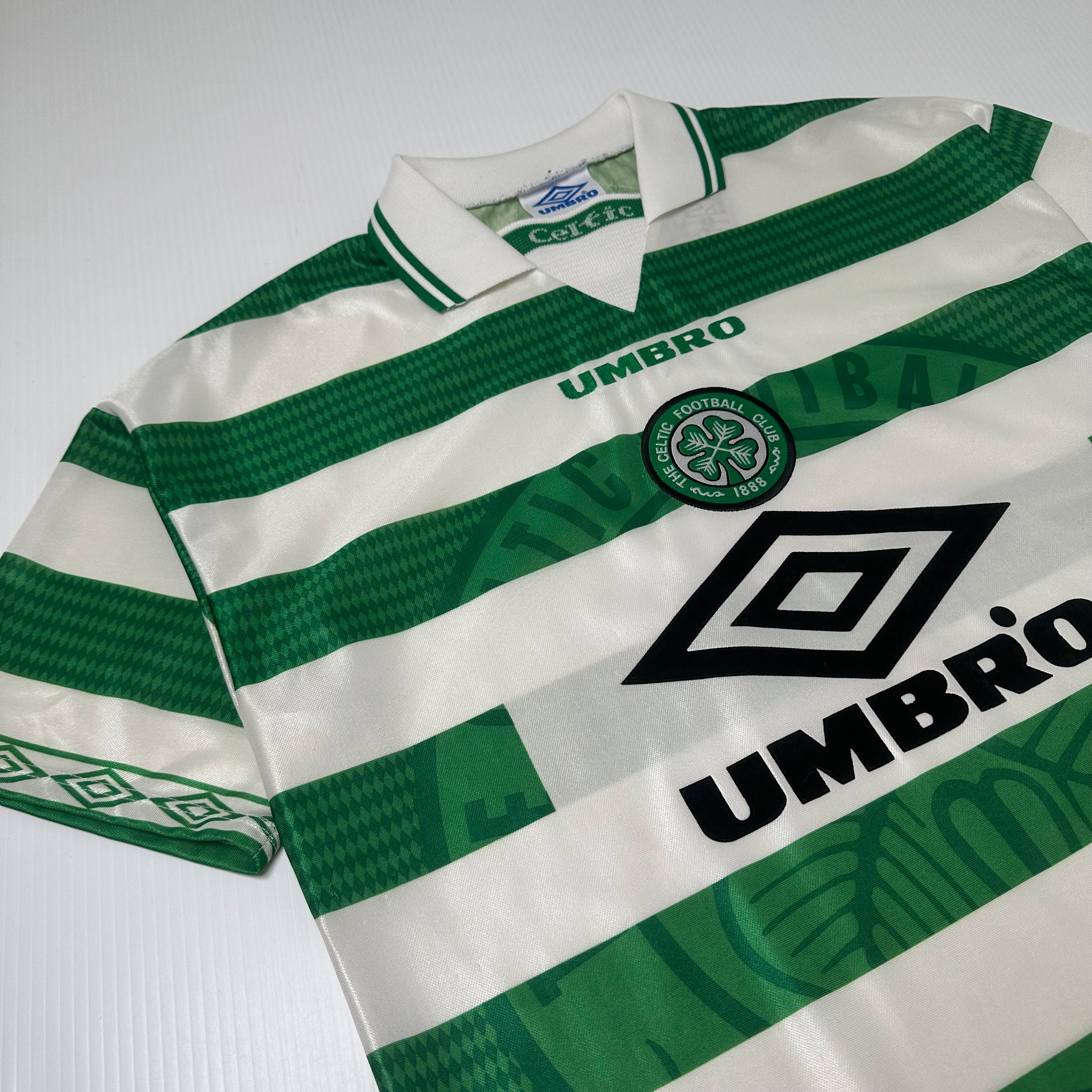 1997-99 Umbro Celtic Home Kit M