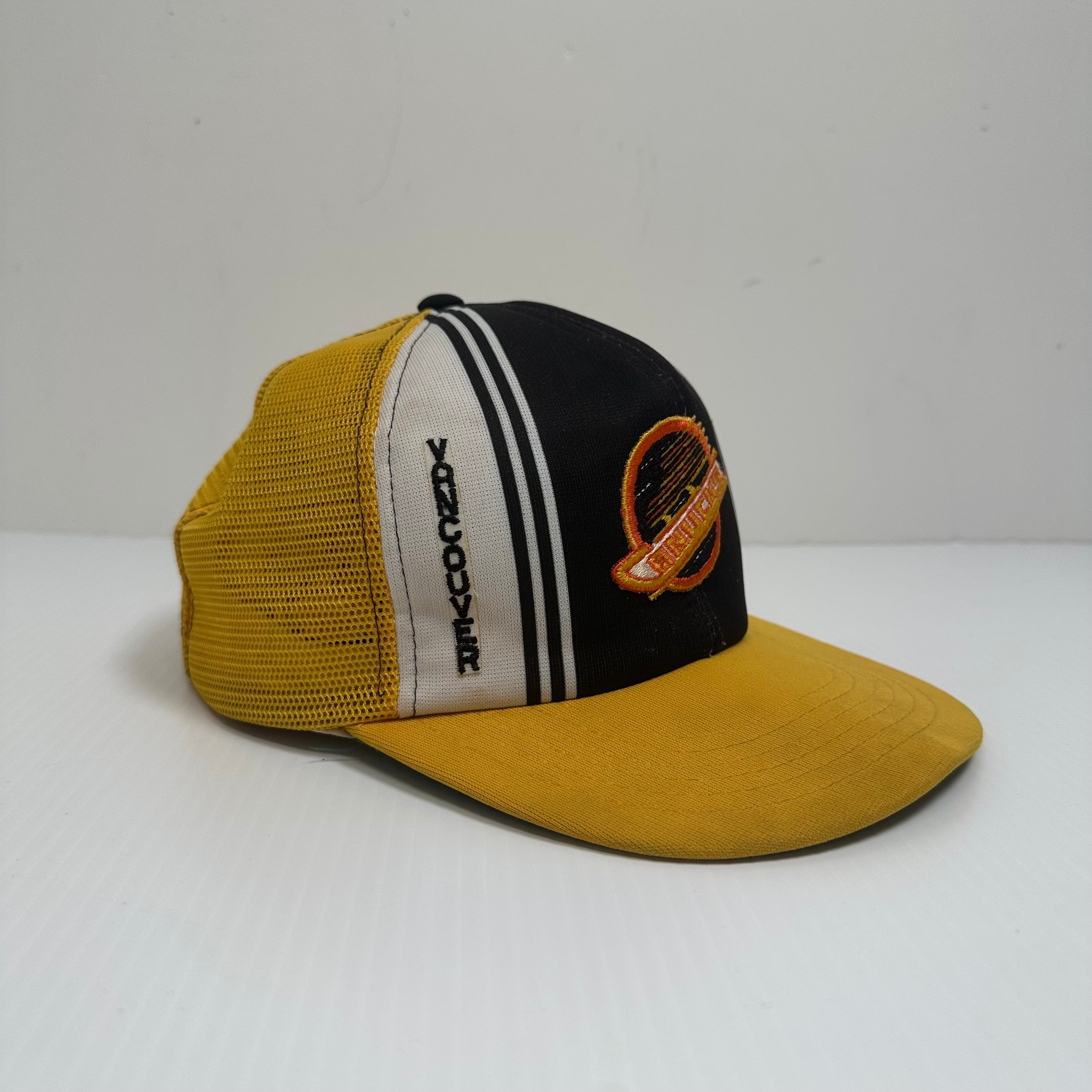 Vintage Vancouver Canucks Ted Fletcher Trucker Hat