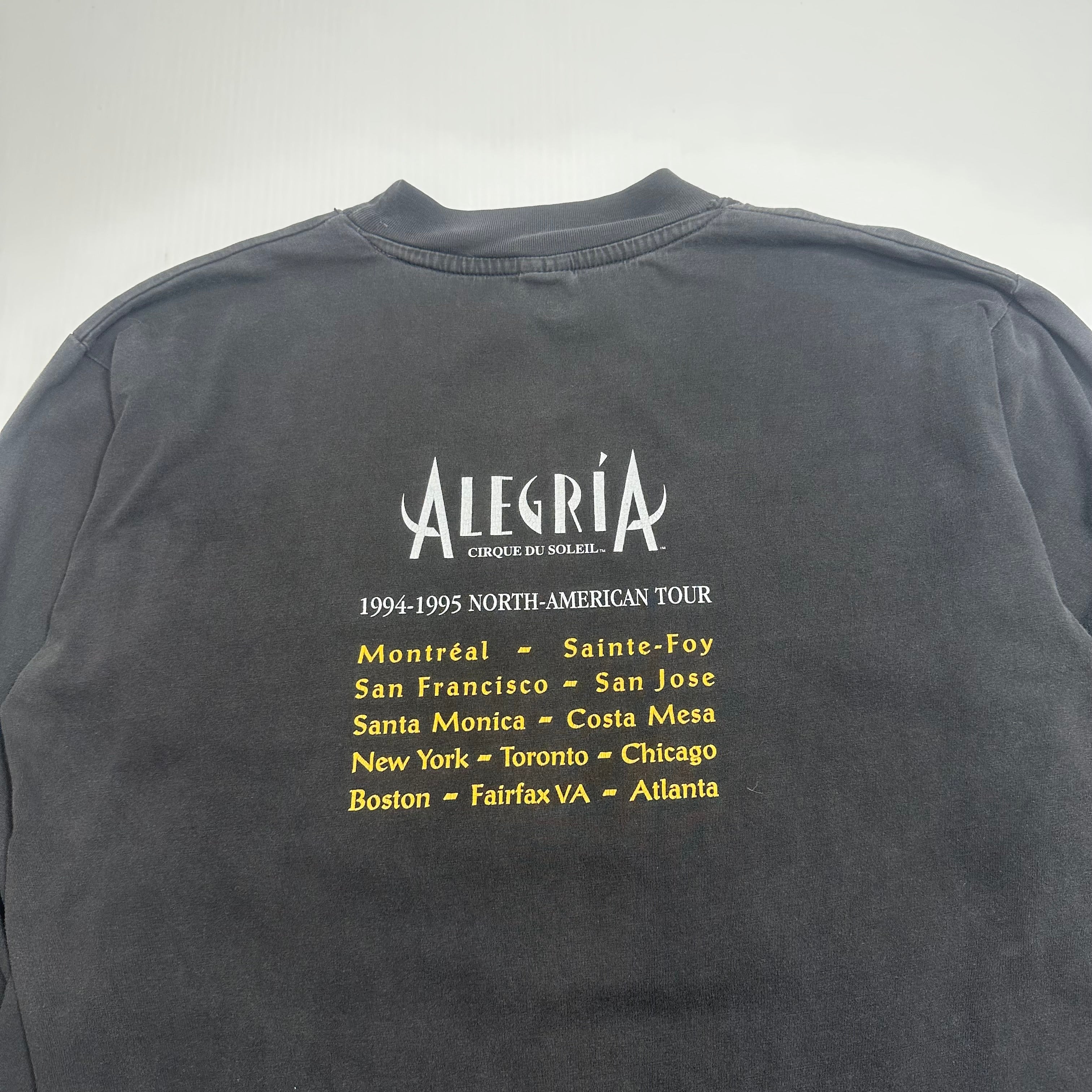 1995 Cirque Du Soleil Alegria Longsleeve Shirt L