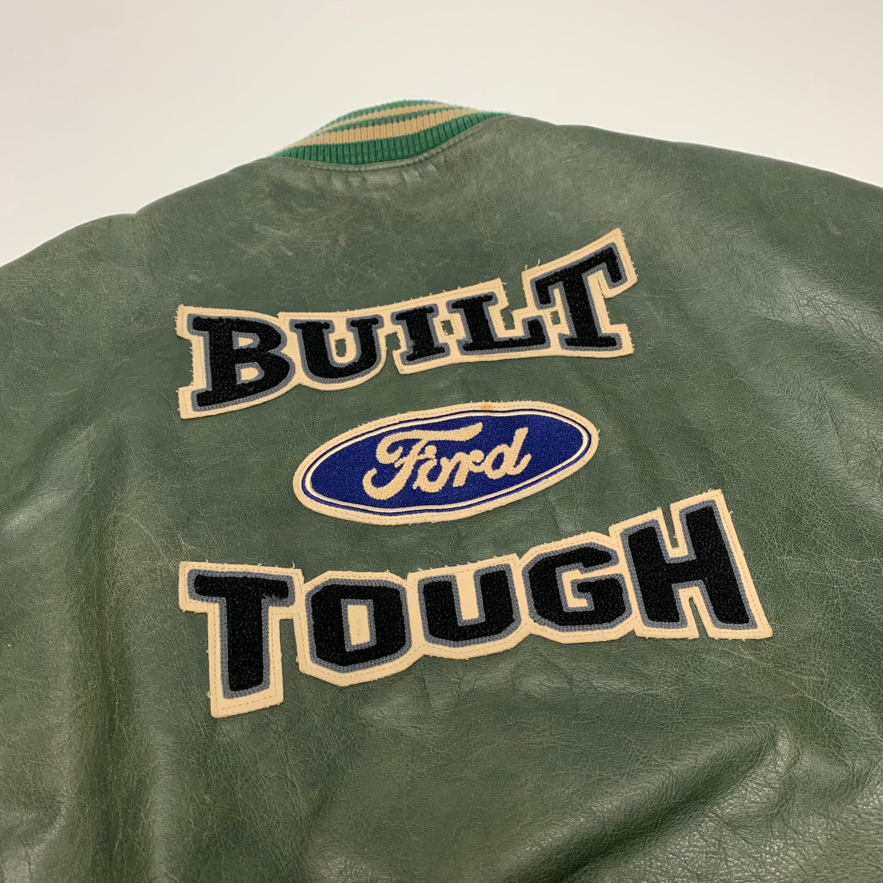 Vintage Roots Built Tough Varsity Jacket