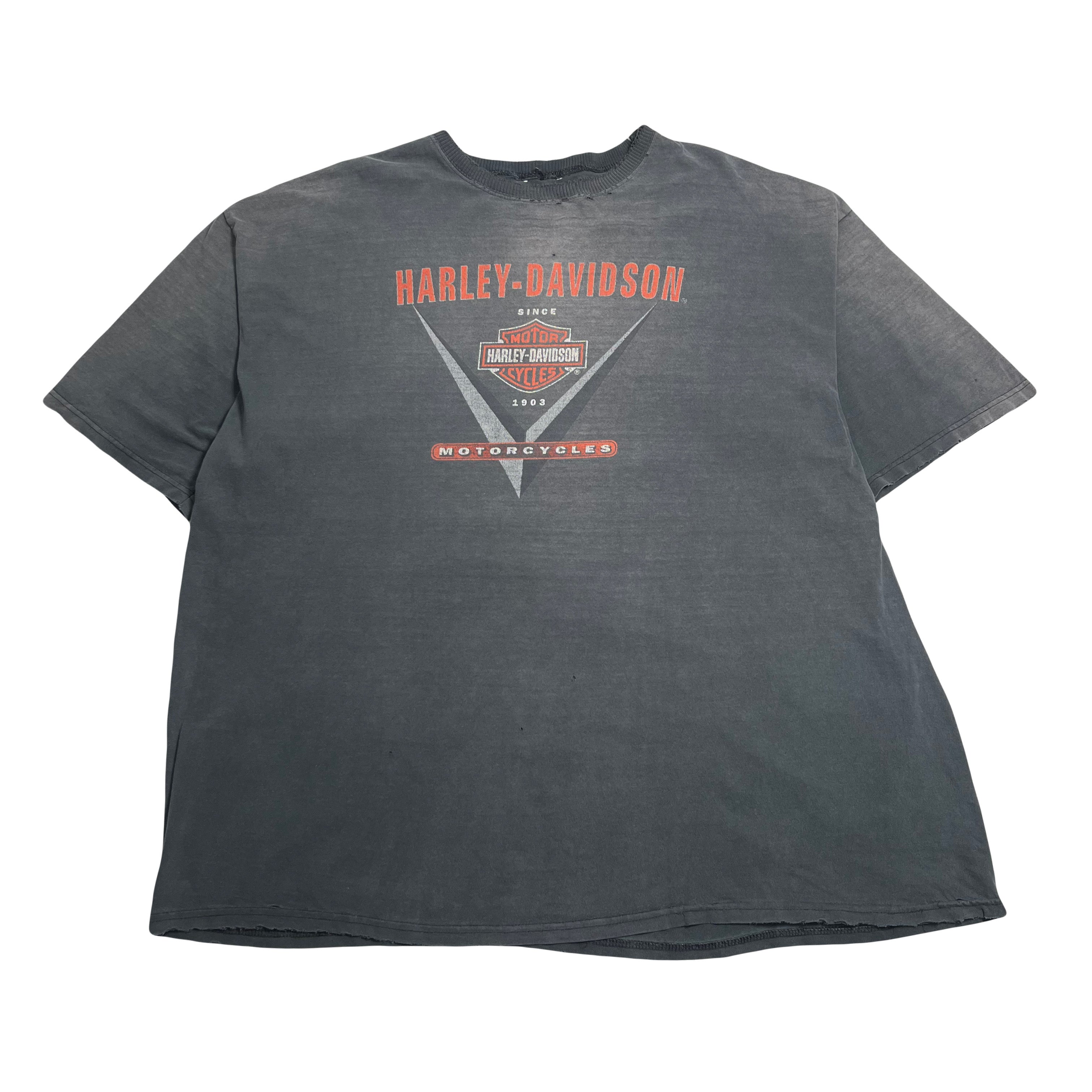 Vintage Harley Davidson Distressed Canada Tee XXL