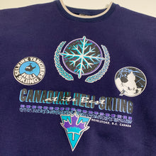 Load image into Gallery viewer, Vintage Canadian Heli Skiing Crewneck XL
