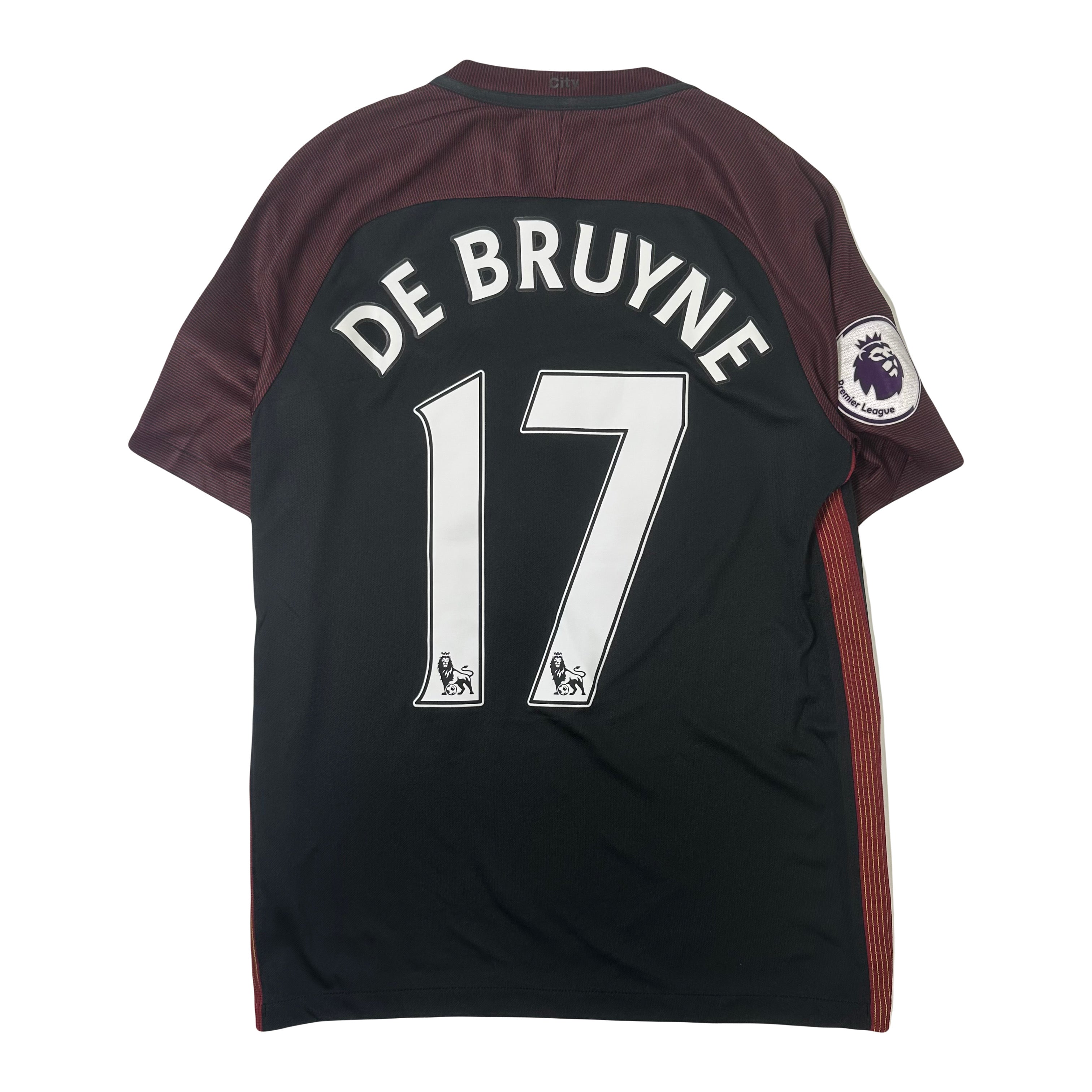 2016-17 Nike Manchester City Away De Bruyne Jersey S
