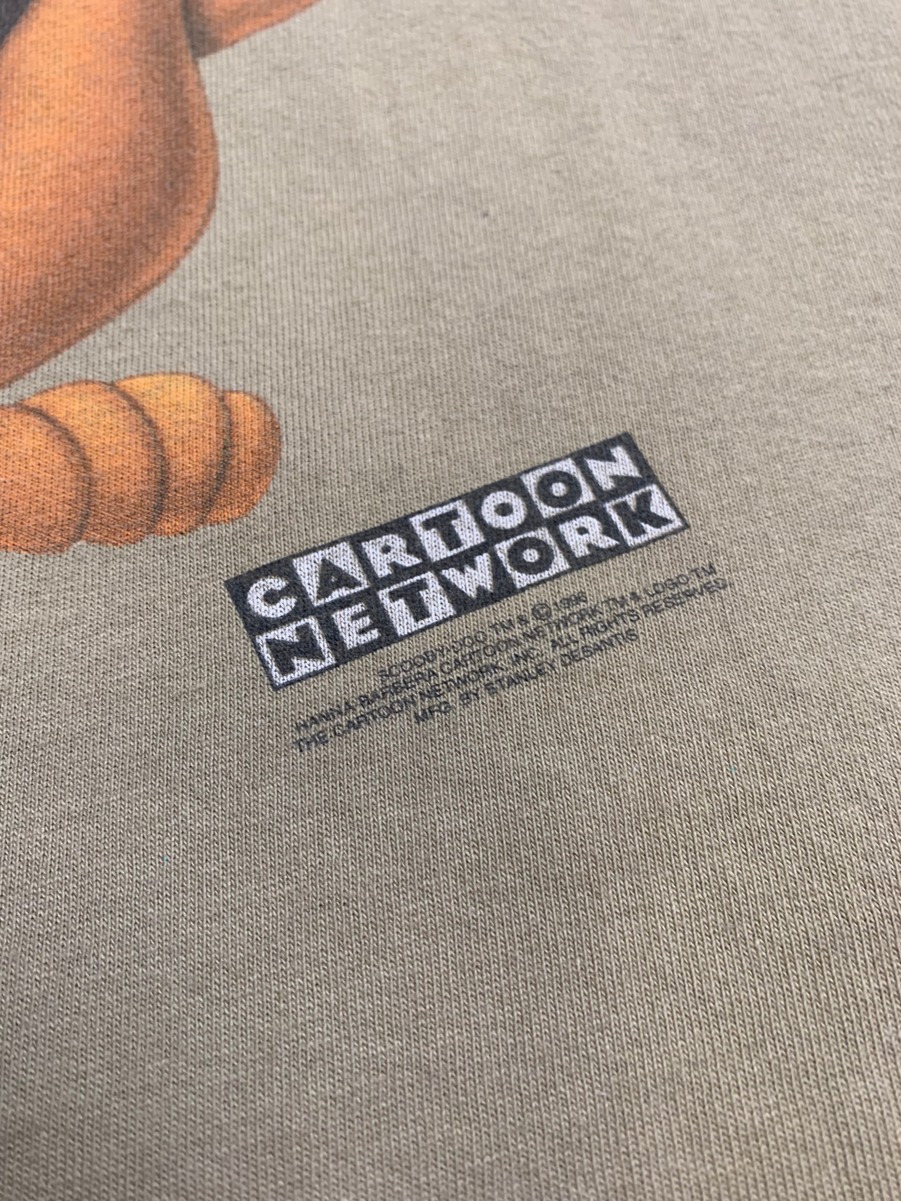 1996 Cartoon Network Stanley Desantis Scooby Doo Graphic Tee L