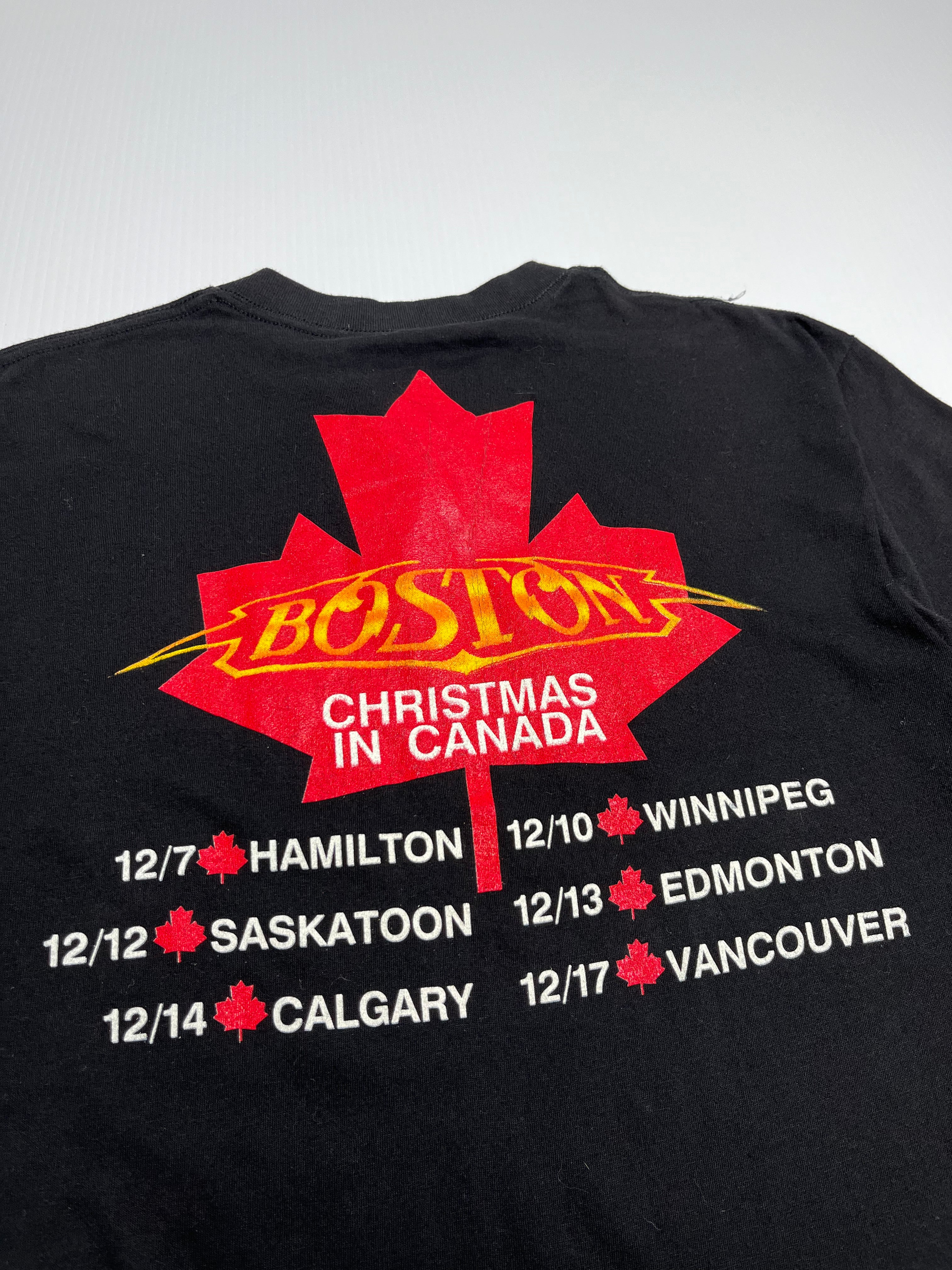 1986 Boston Third Stage Canada Tour Tee L