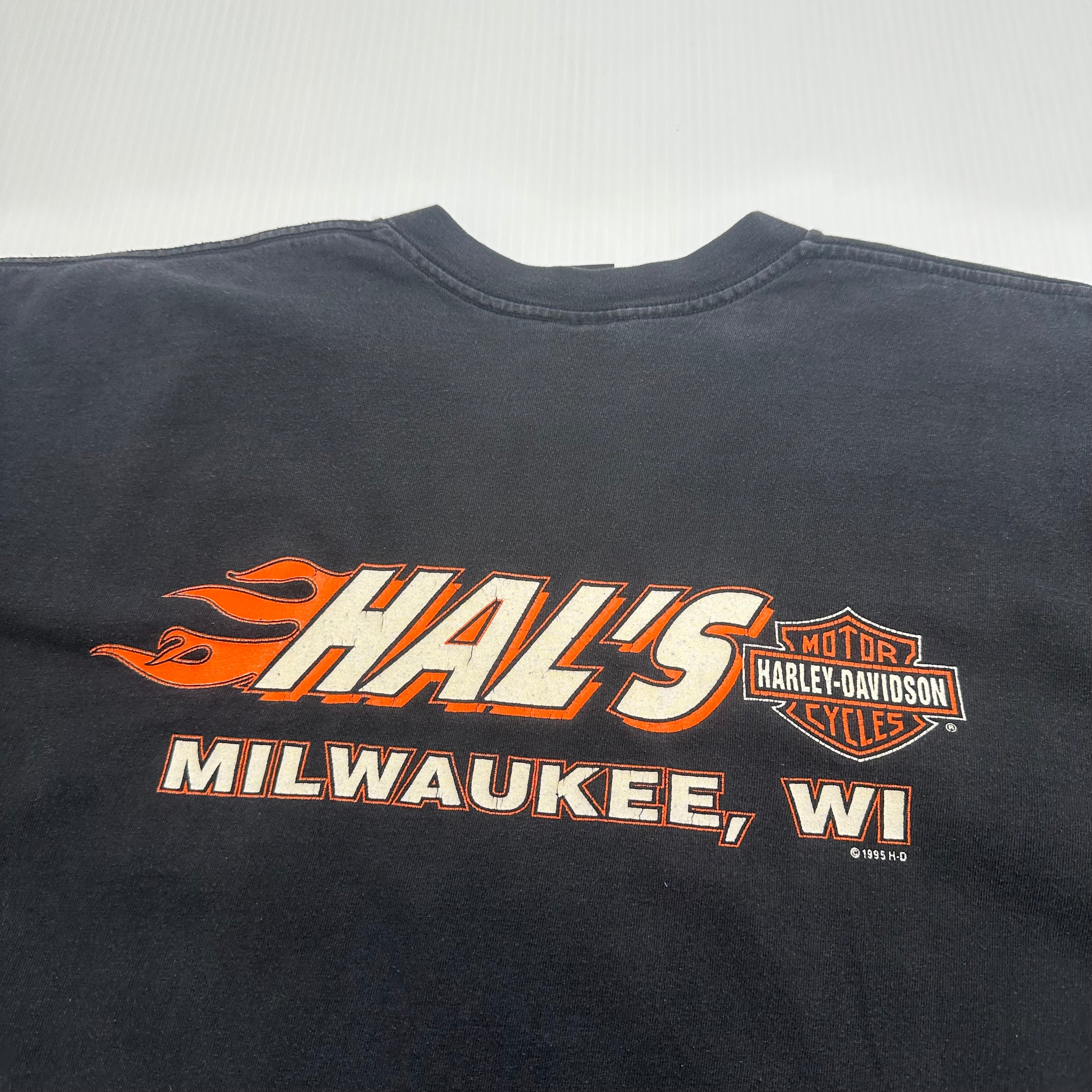 1996 Harley Davidson Milwaukee Wisconsin Engine Tee XXL