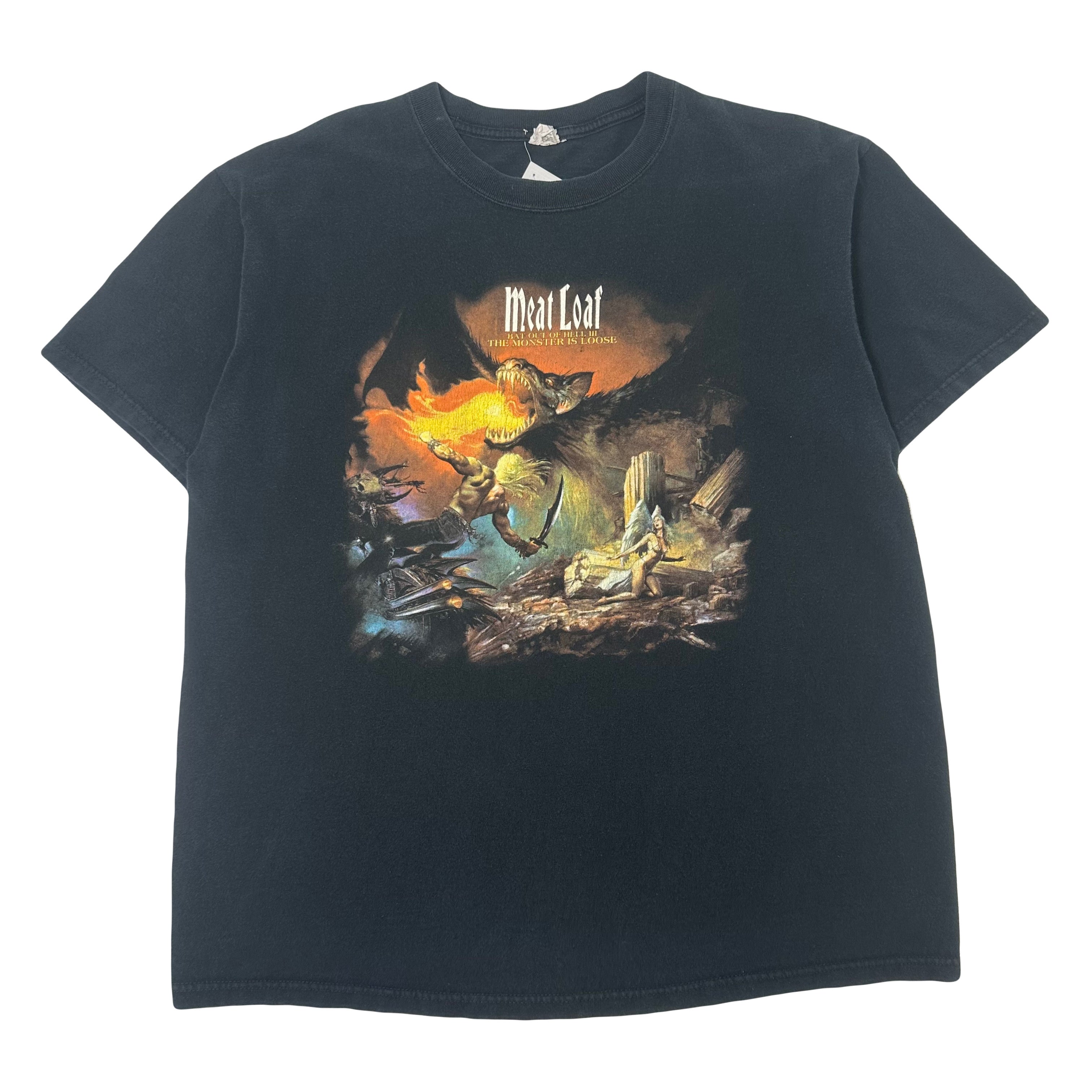2007 Meat Loaf Bat Out Of Hell Tour Tee XL