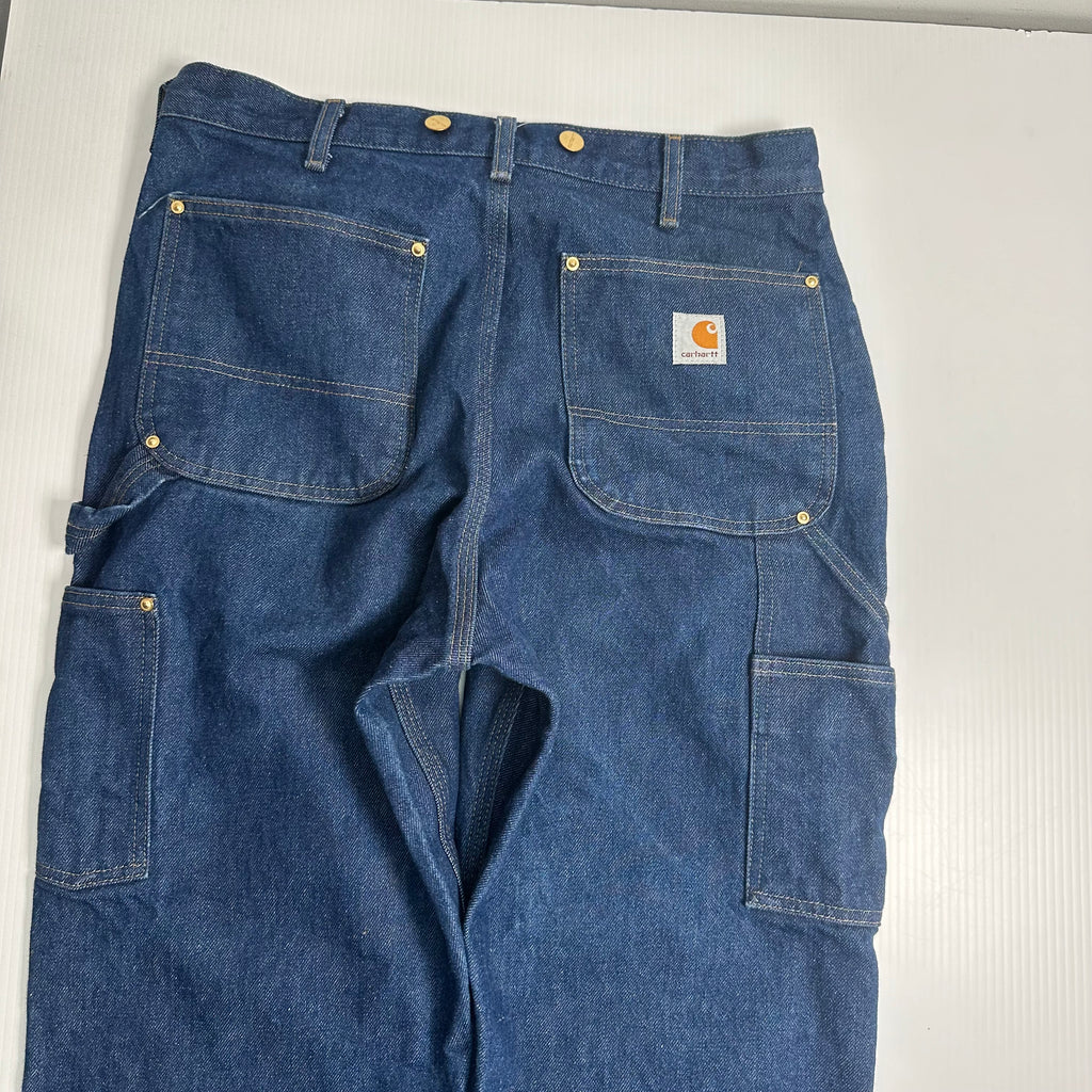 Vintage Carhartt Denim Double Knees 32