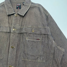 Load image into Gallery viewer, Y2K Mecca Authentic Color Process Denim Jacket XXL
