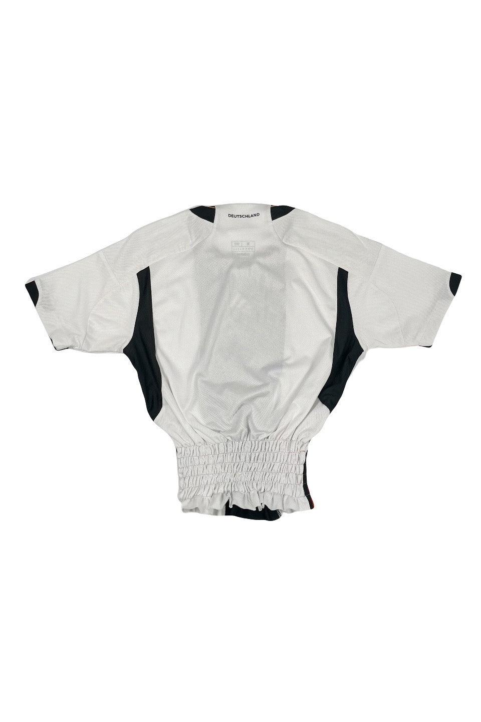 Rework Shirred Adidas Germany Home Jersey Women's M