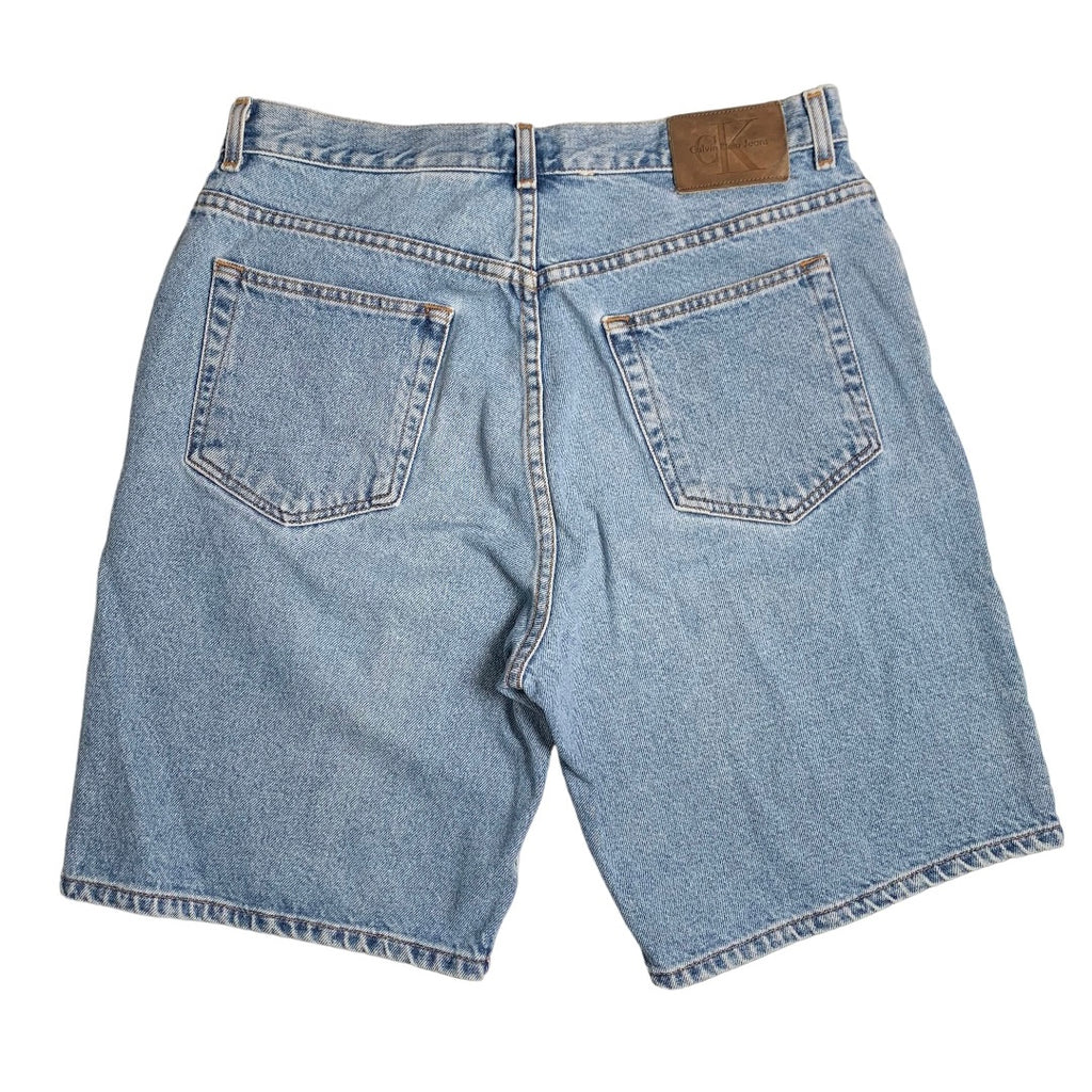 Vintage Calvin Klein Faded Denim Shorts 33