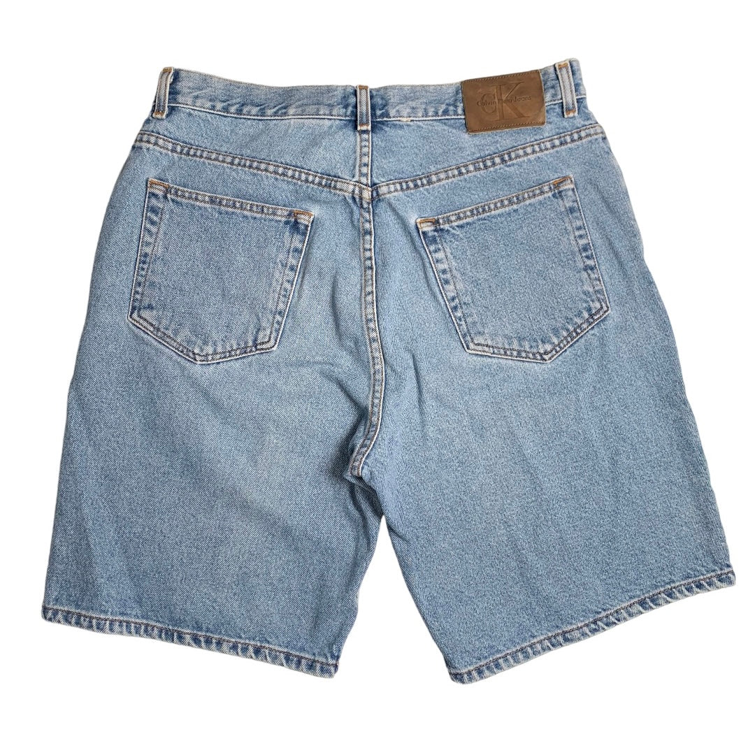Vintage Calvin Klein Faded Denim Shorts 33