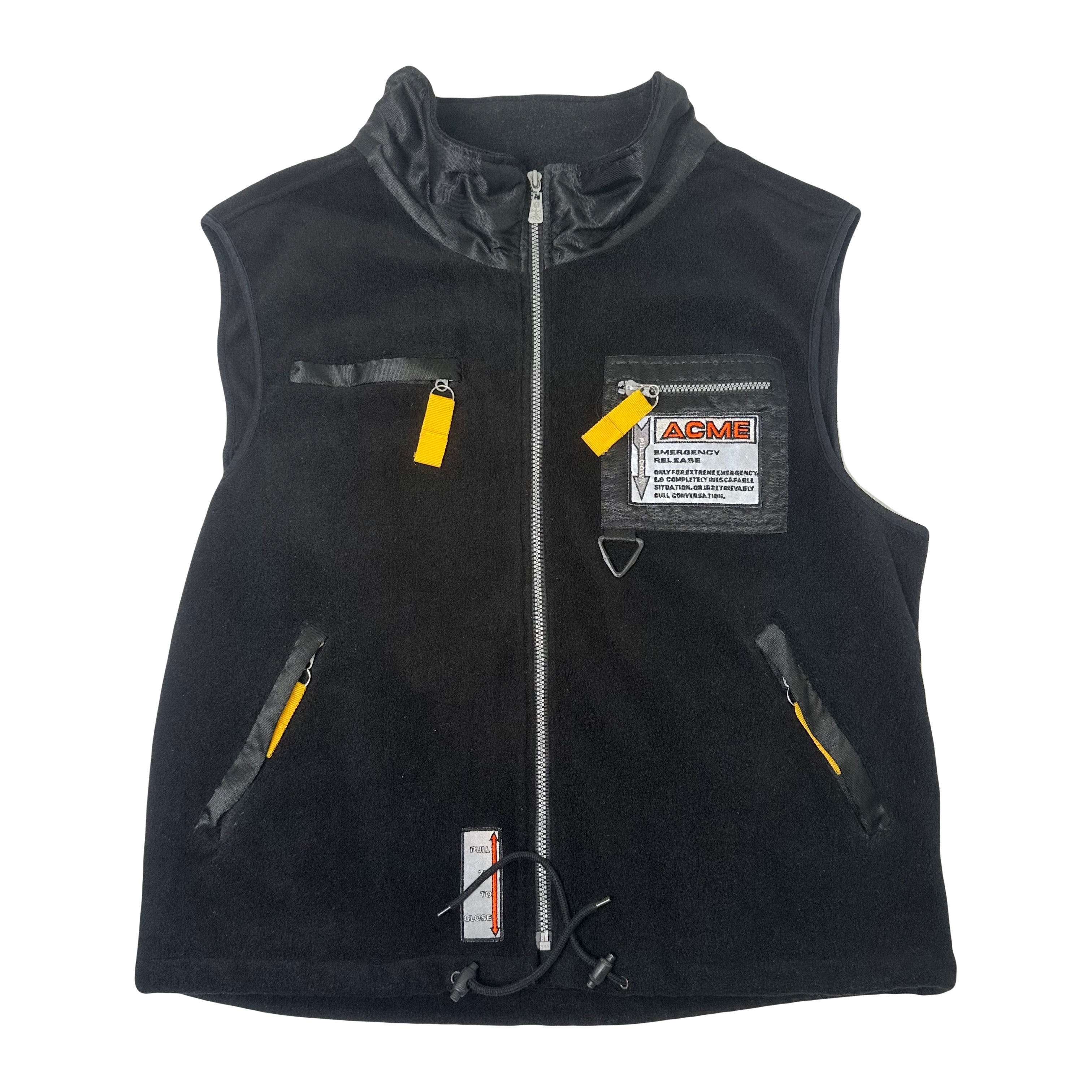 Vintage Warner Bros. Acme Fleece Vest L