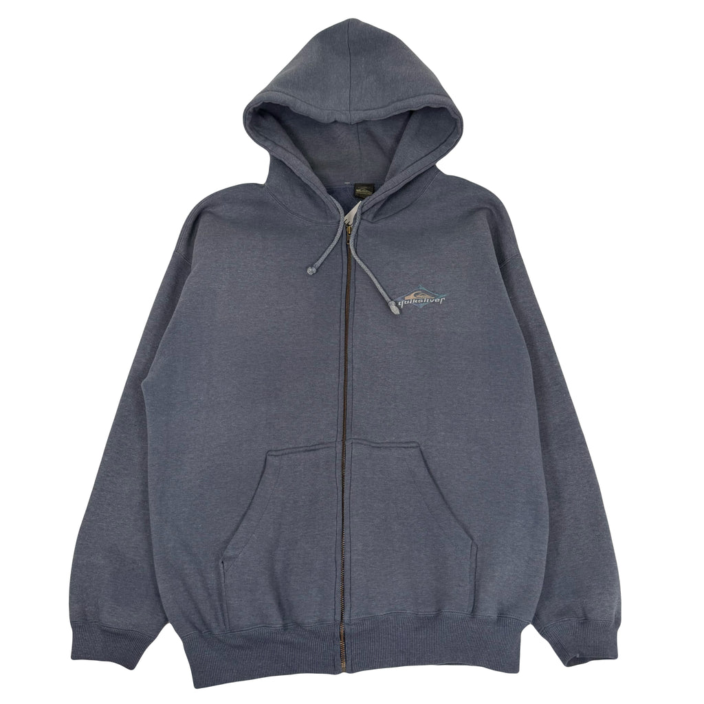 Vintage Quiksilver Heavyweight Zip Hoodie XL
