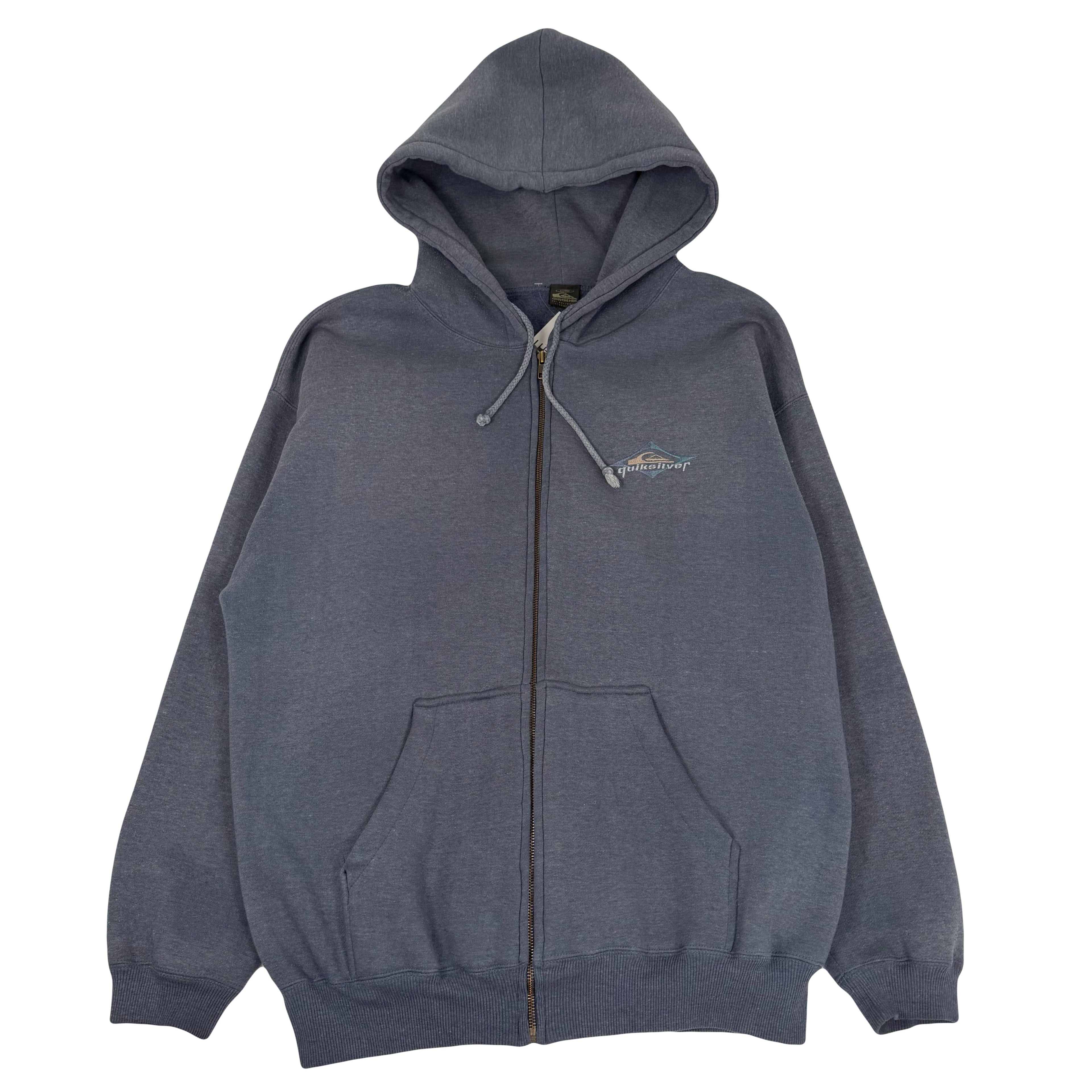 Vintage Quiksilver Heavyweight Zip Hoodie XL