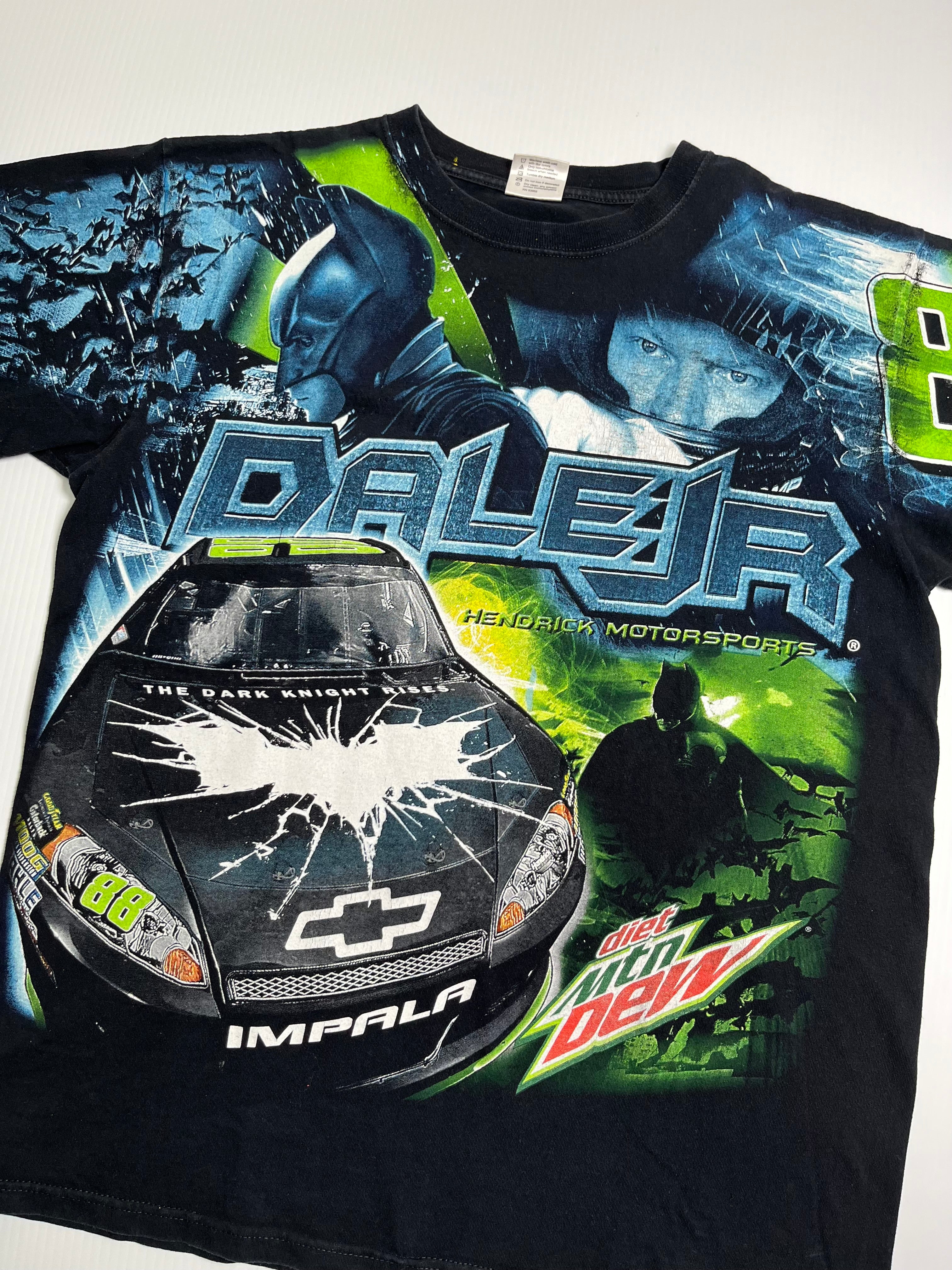 Dale Jr. Batman Dark Knight Rises AOP Racing Tee L