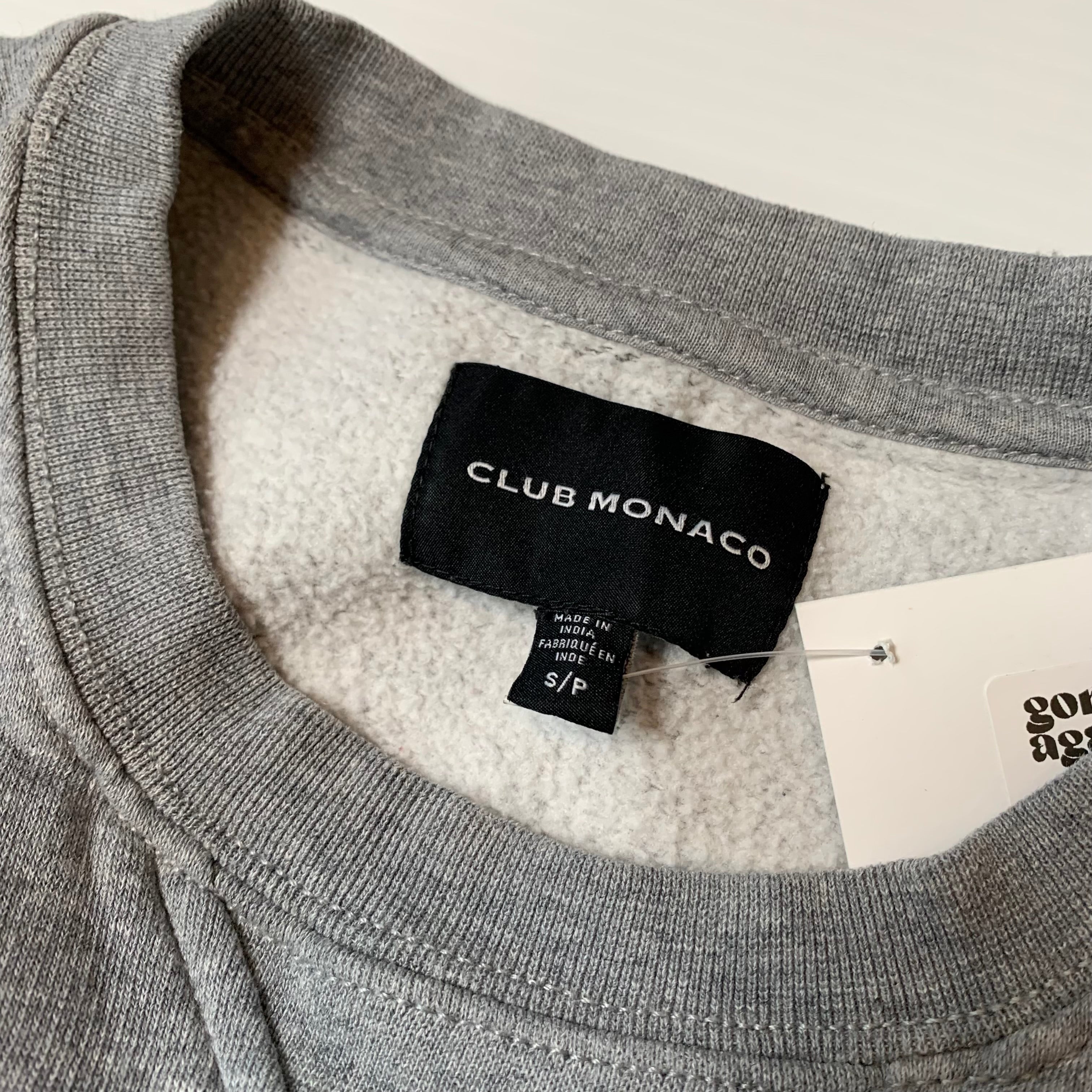 Club Monaco Classic Crest Crewneck S