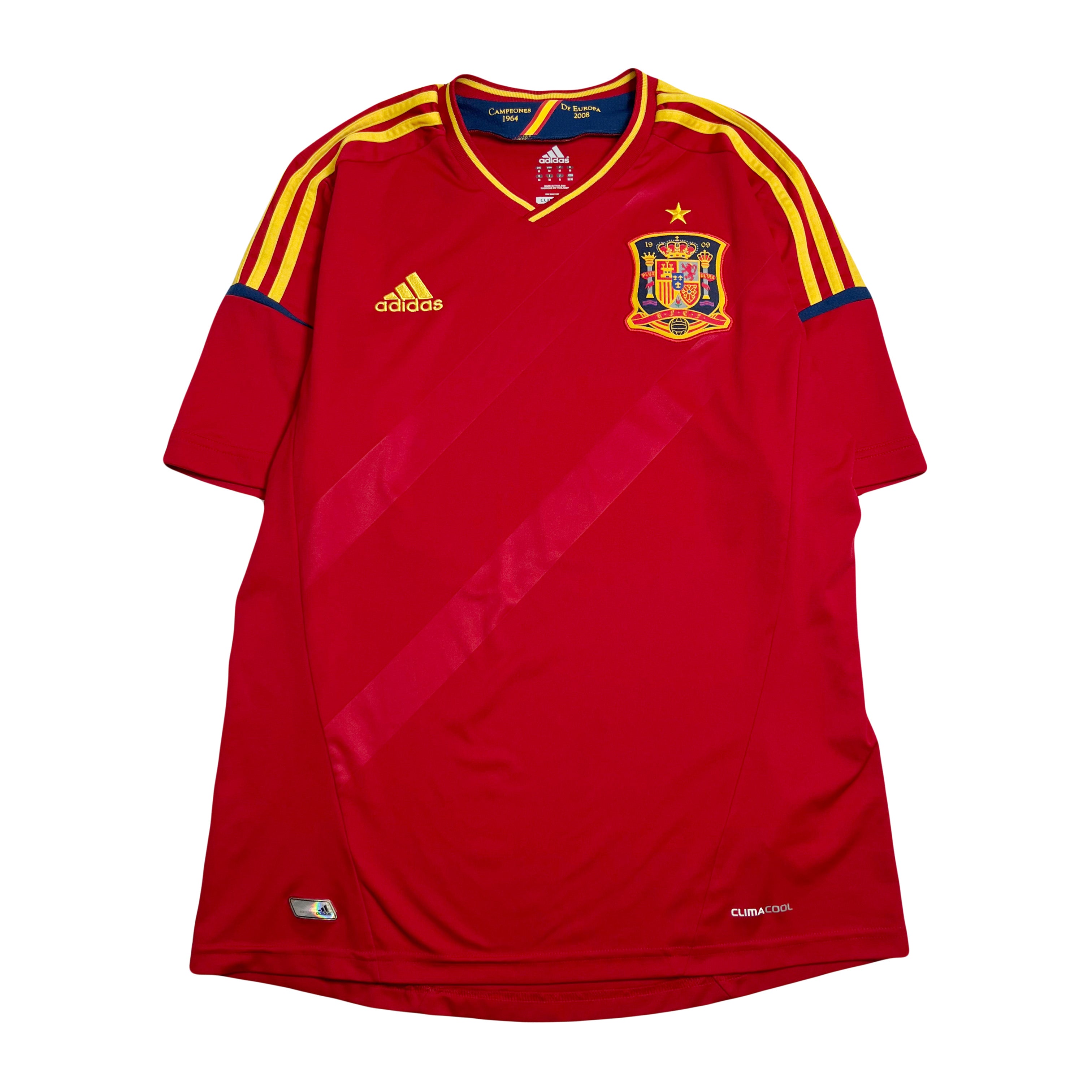 2012 Spain Adidas Home Jersey M