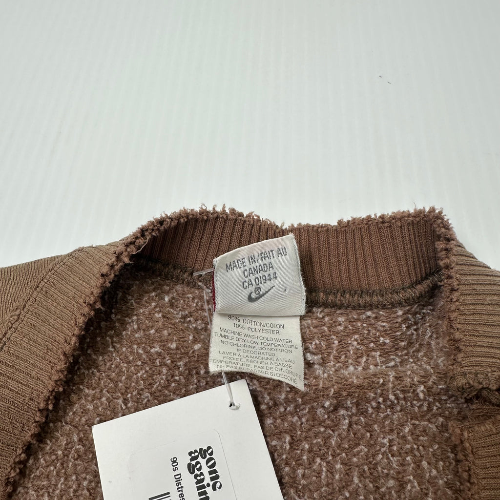 90s Nike Spellout Distressed Crewneck XL
