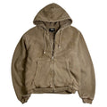 Stussy Garment Co. Waffle Lined Zip Hoodie S