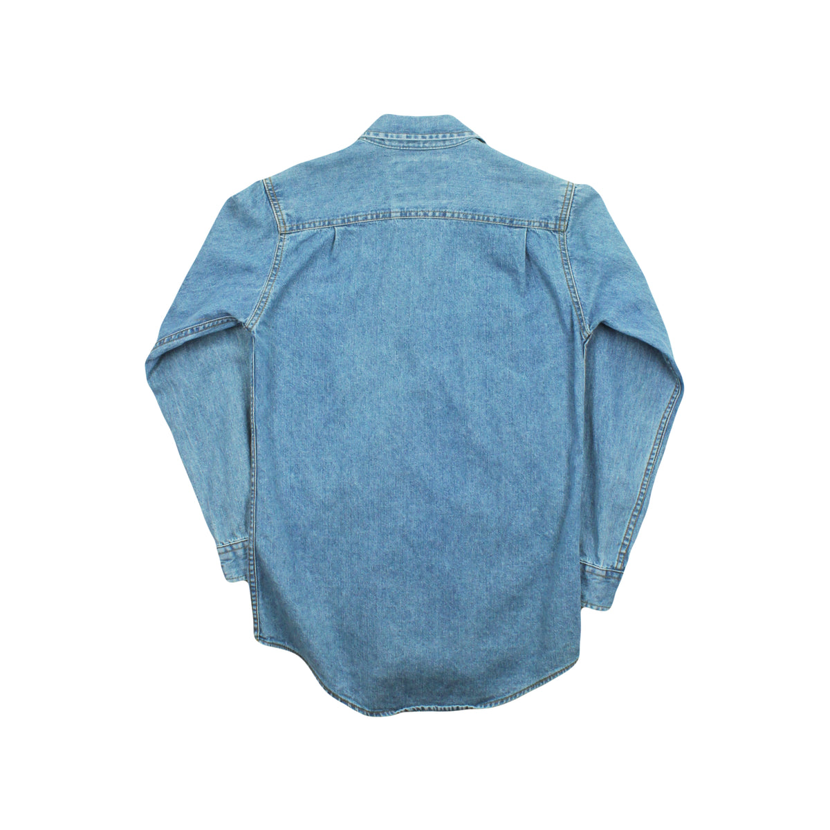 Vintage Levi's Medium Wash Denim Button Up Shirt S