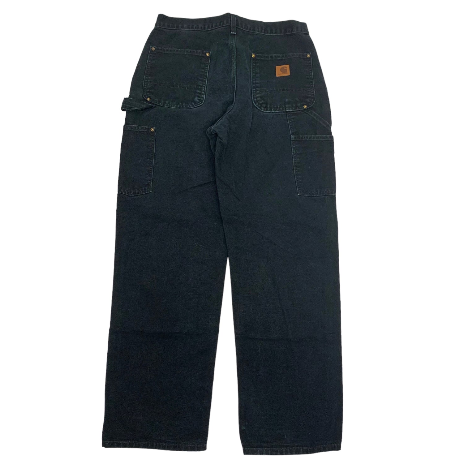 Carhartt Black Double Knee Denim 30x30 0717