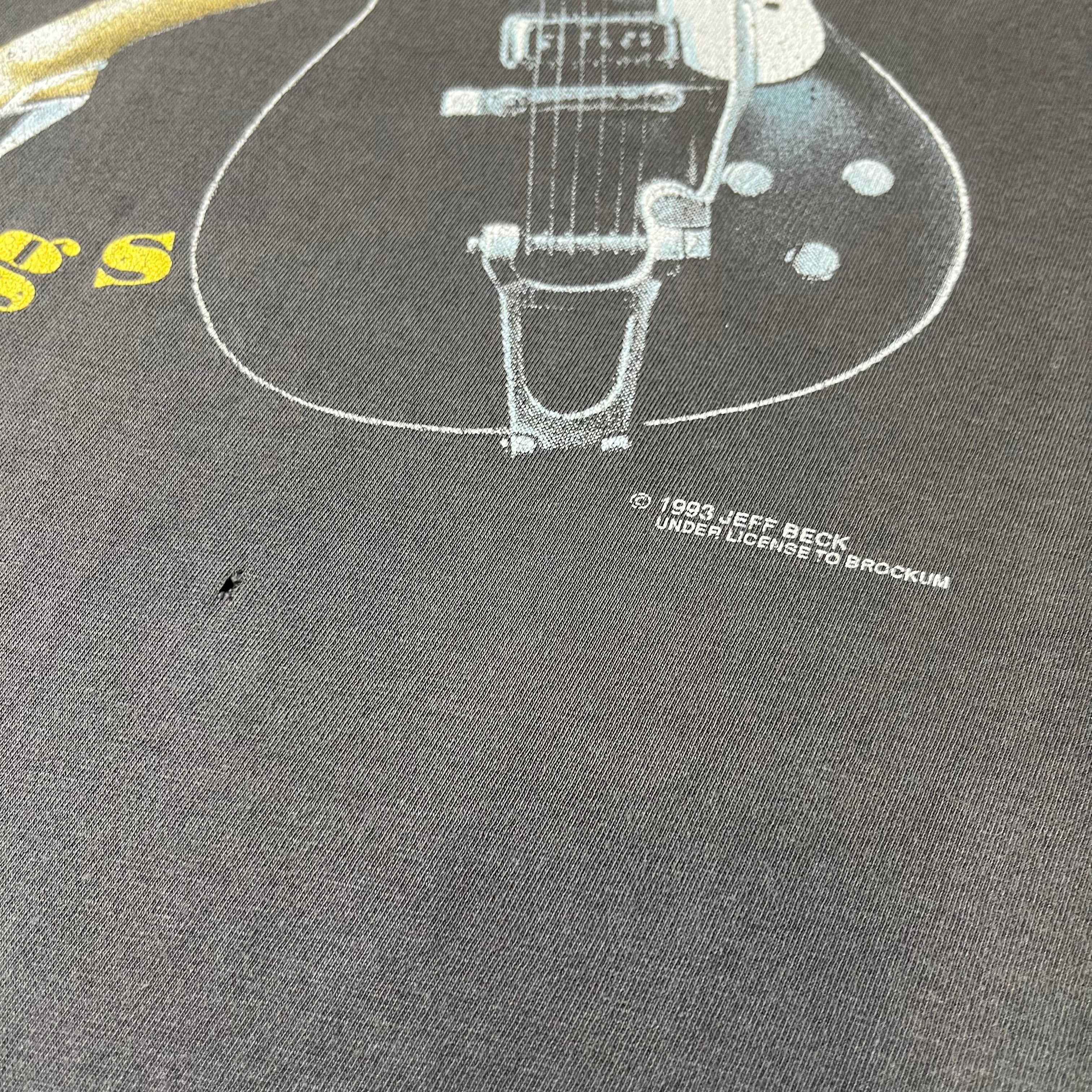 1993 Jeff Beck Big Town Playboys Crazy Legs Concert Tee XL