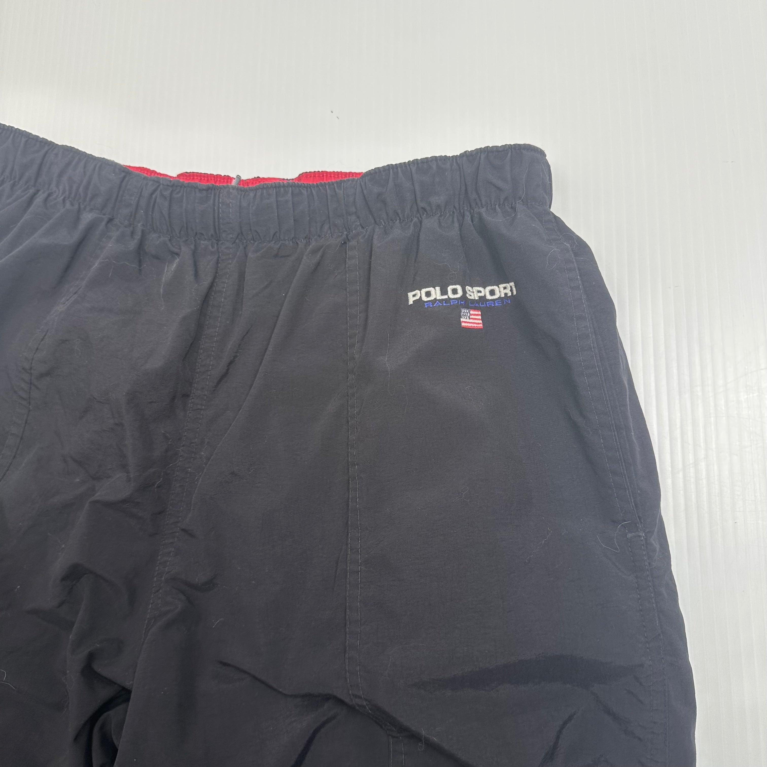 Vintage Polo Sport Ralph Lauren Mesh Lined Track Pants M